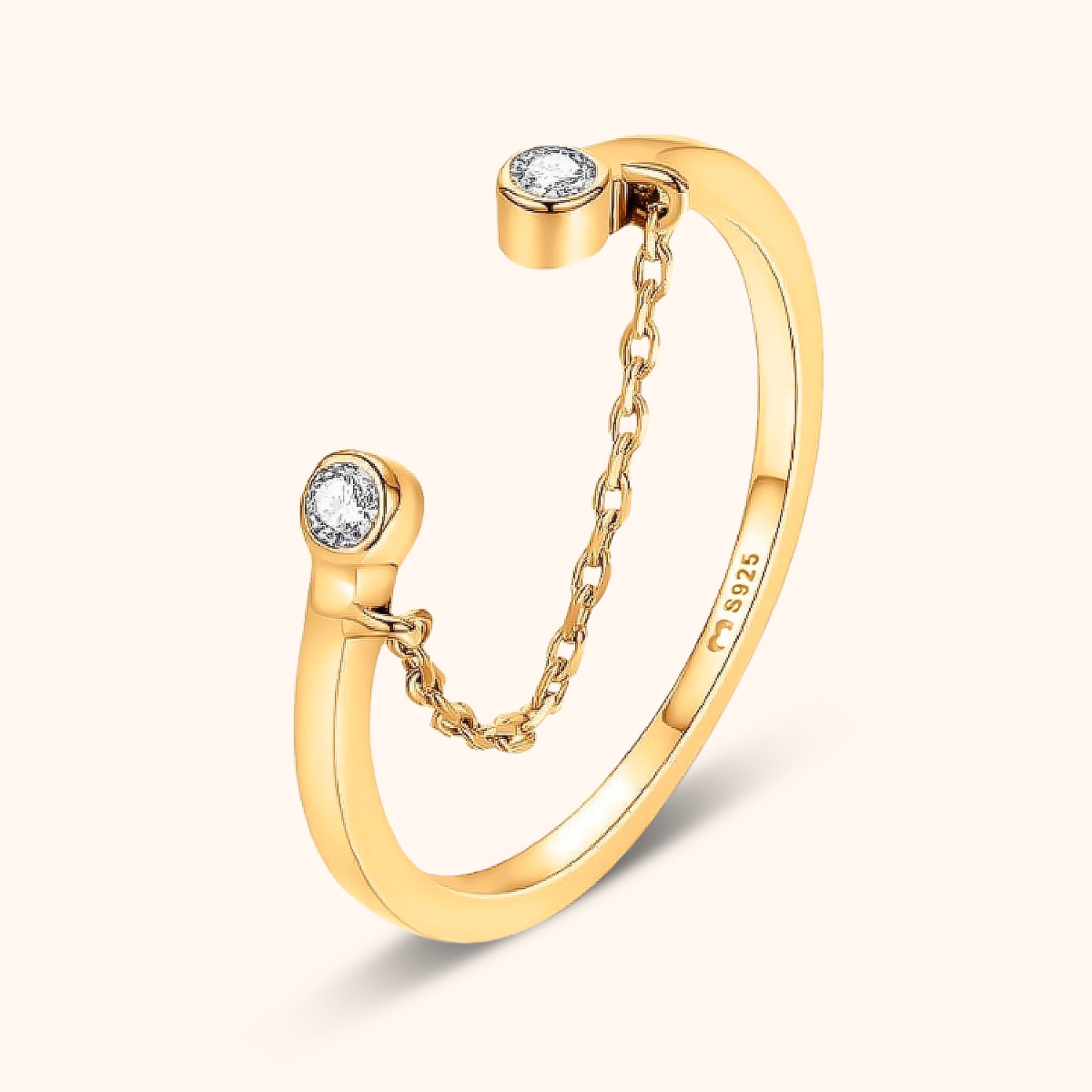 "Kette" Ring - Emily Schmuck