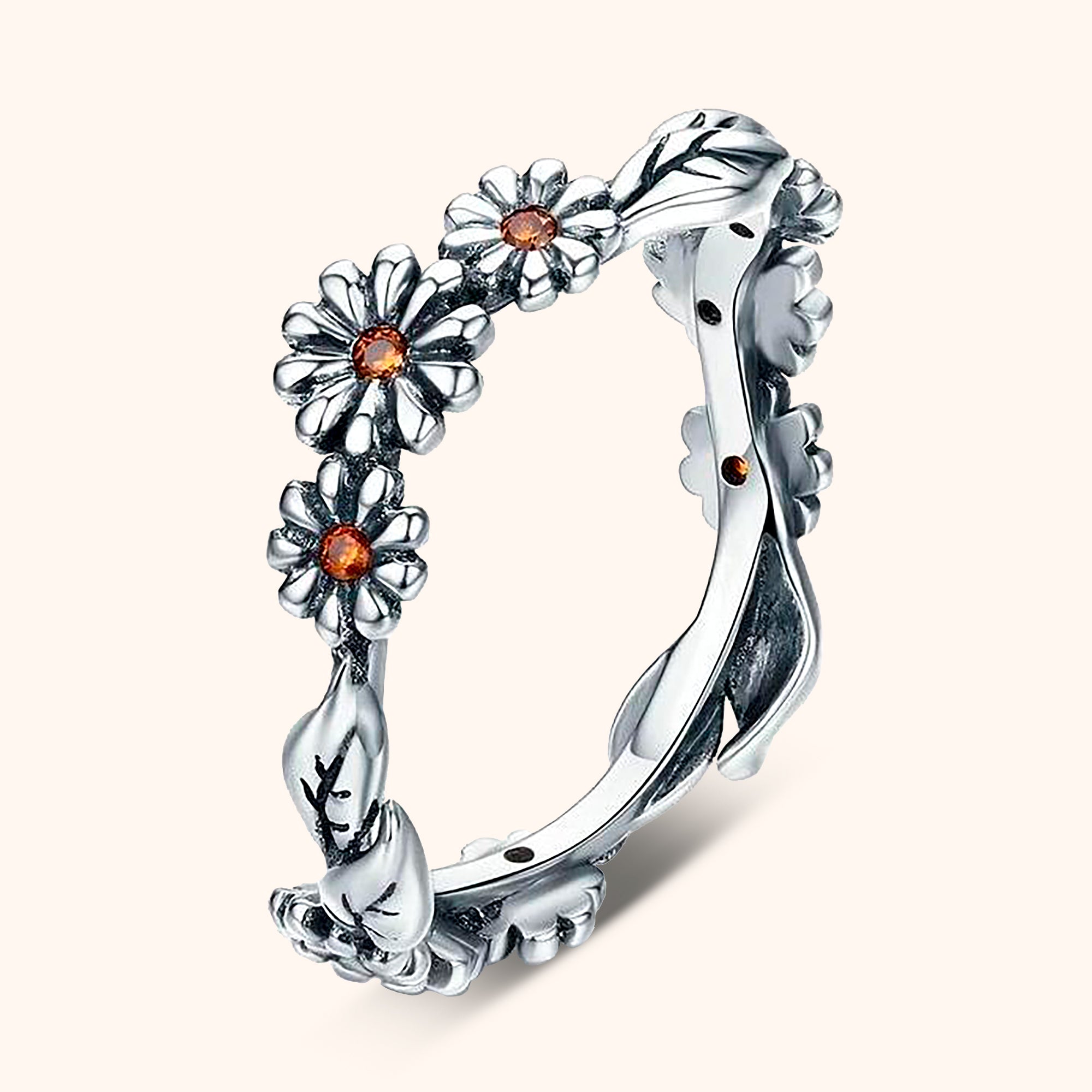 "Gänseblümchen-Blüte" Ring - Emily Schmuck