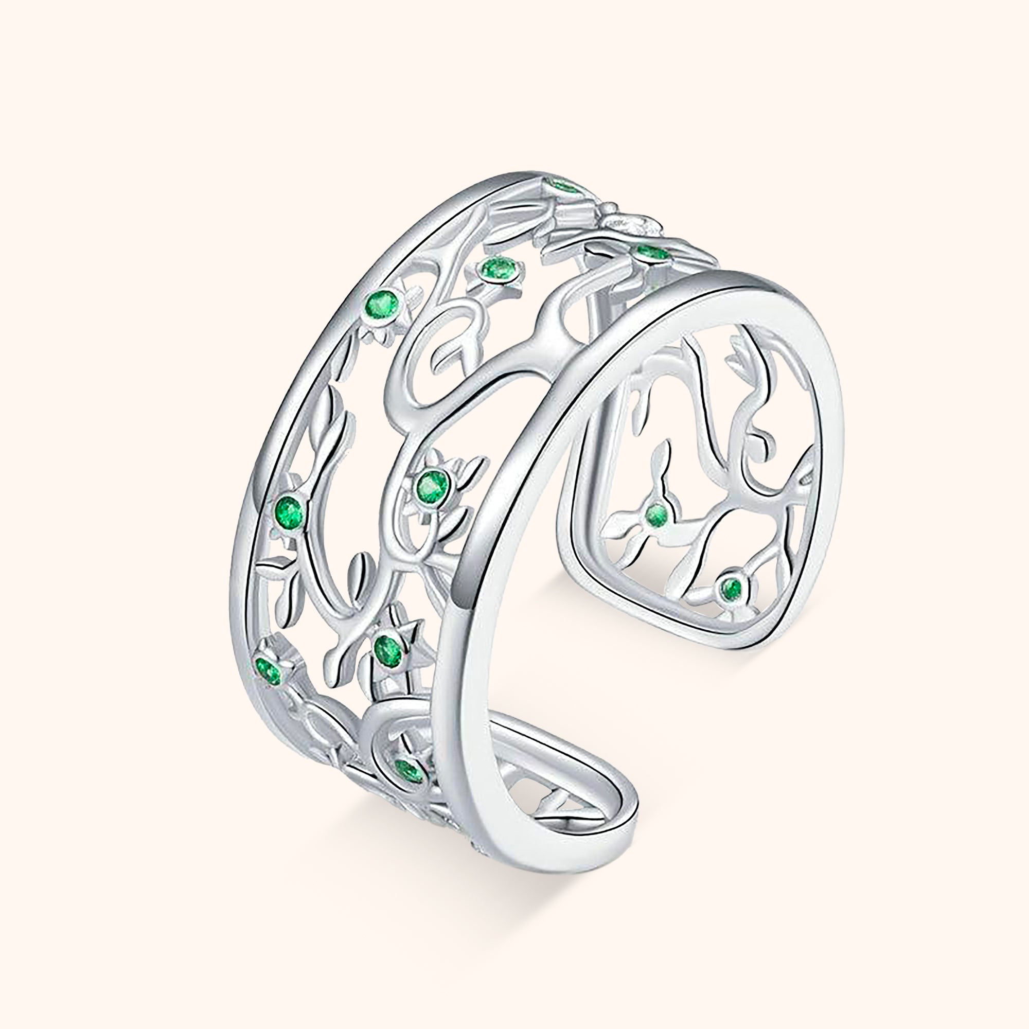 "Grüner Wald" Ring - Emily Schmuck