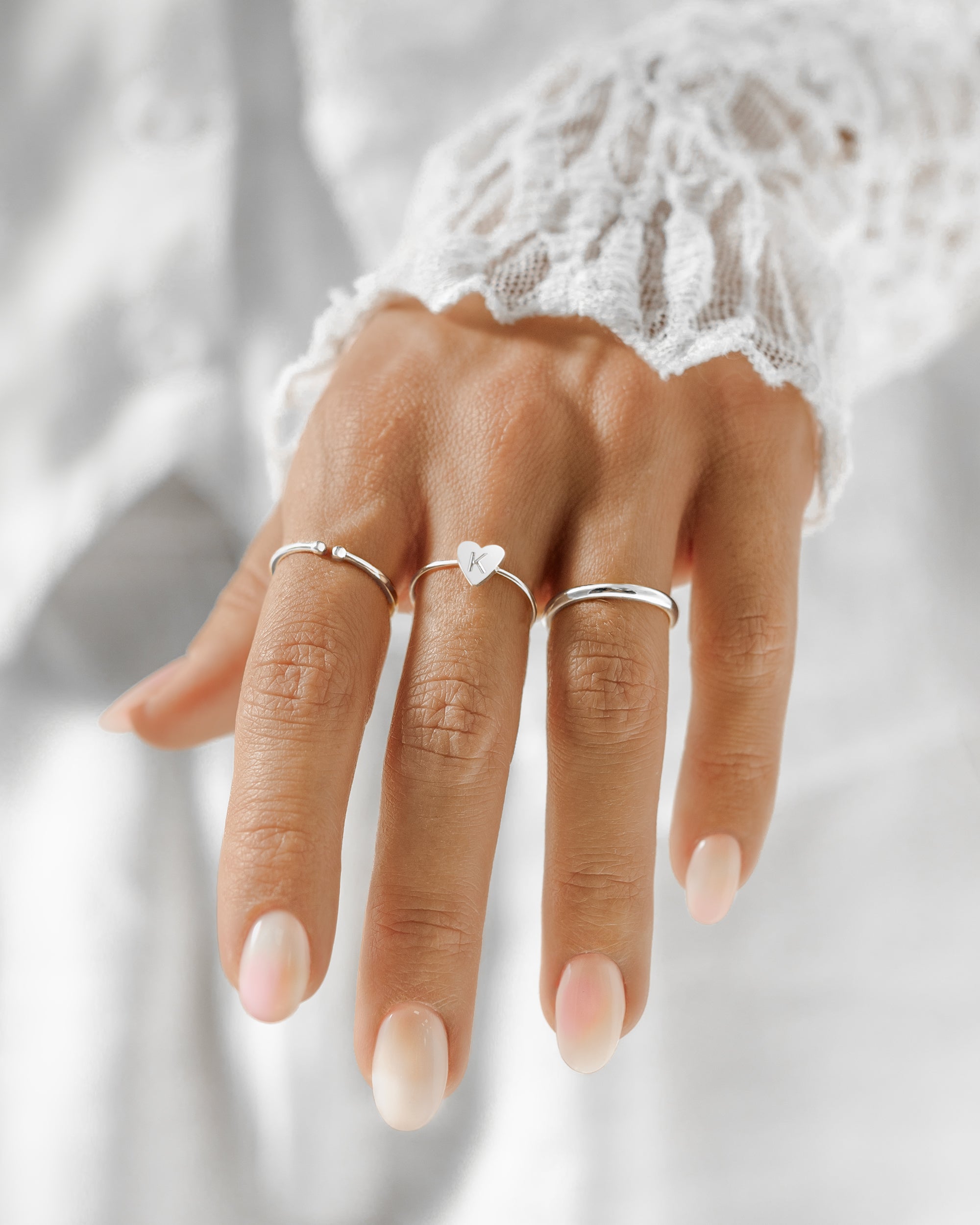Halbrund Ring