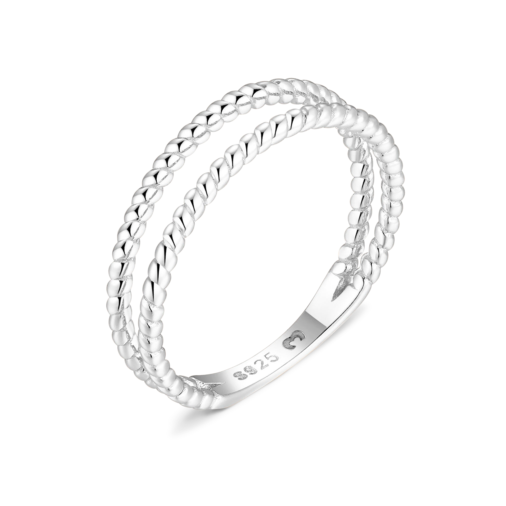 Geflochtene Leinen Ring
