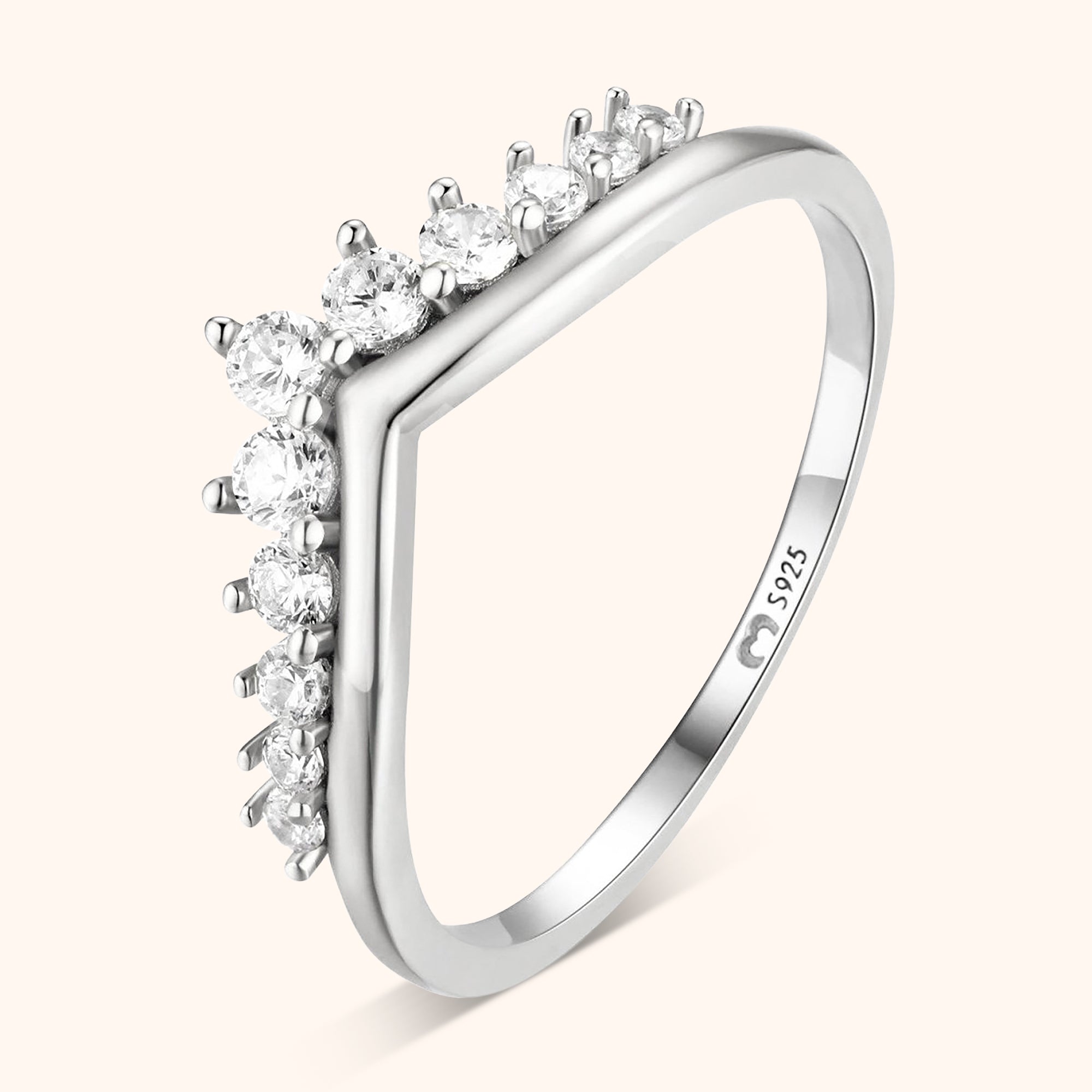 "Zirkoniumoxid-Krone" Ring - Emily Schmuck