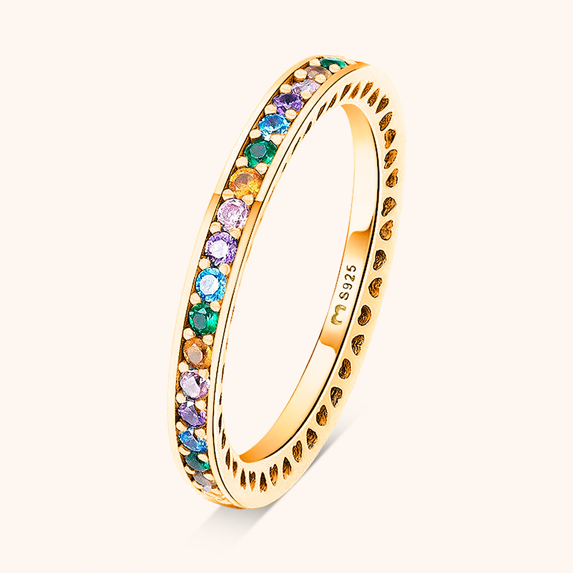 "Regenbogen" Ring - Emily Schmuck