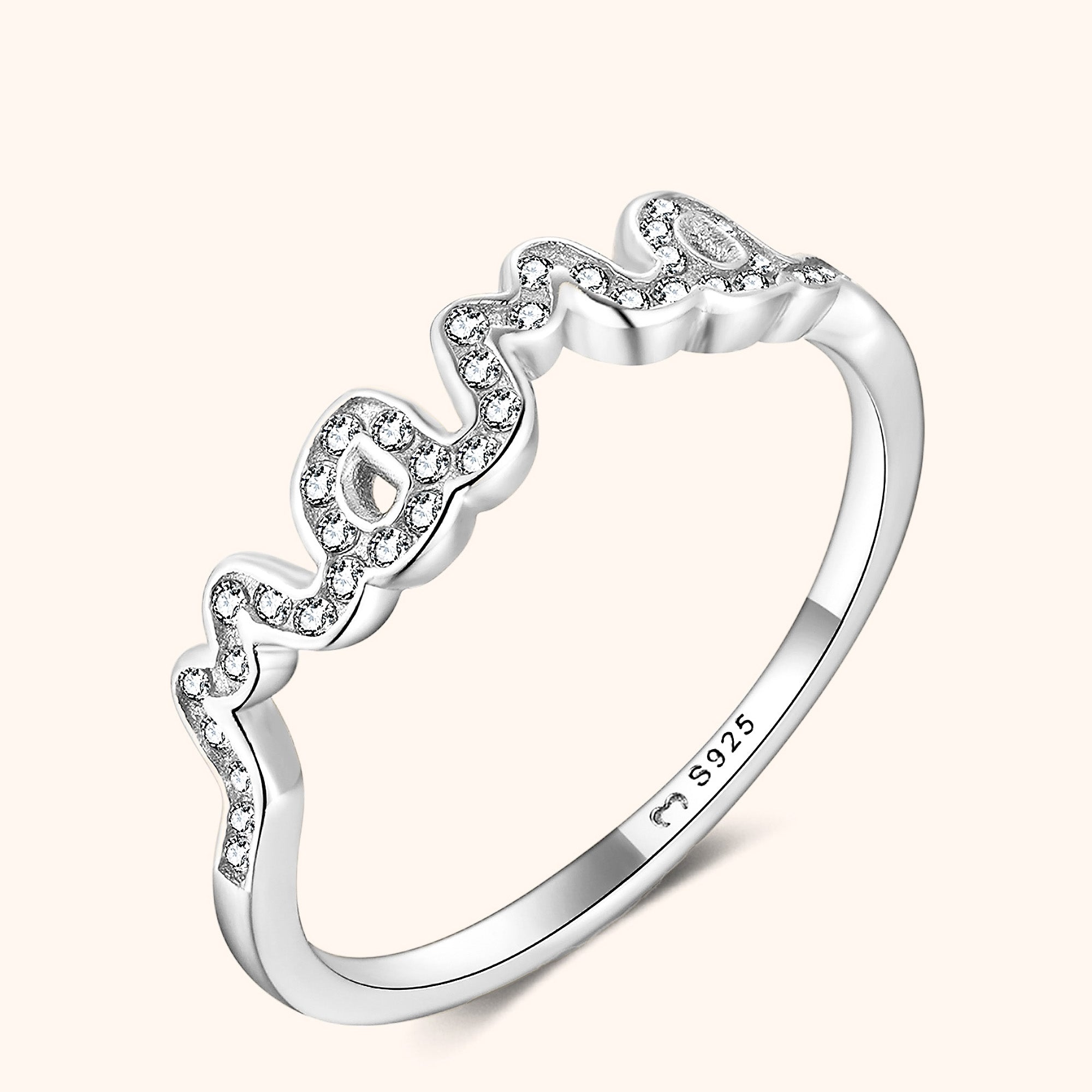 "Mama Glitzer" Ring - Emily Schmuck
