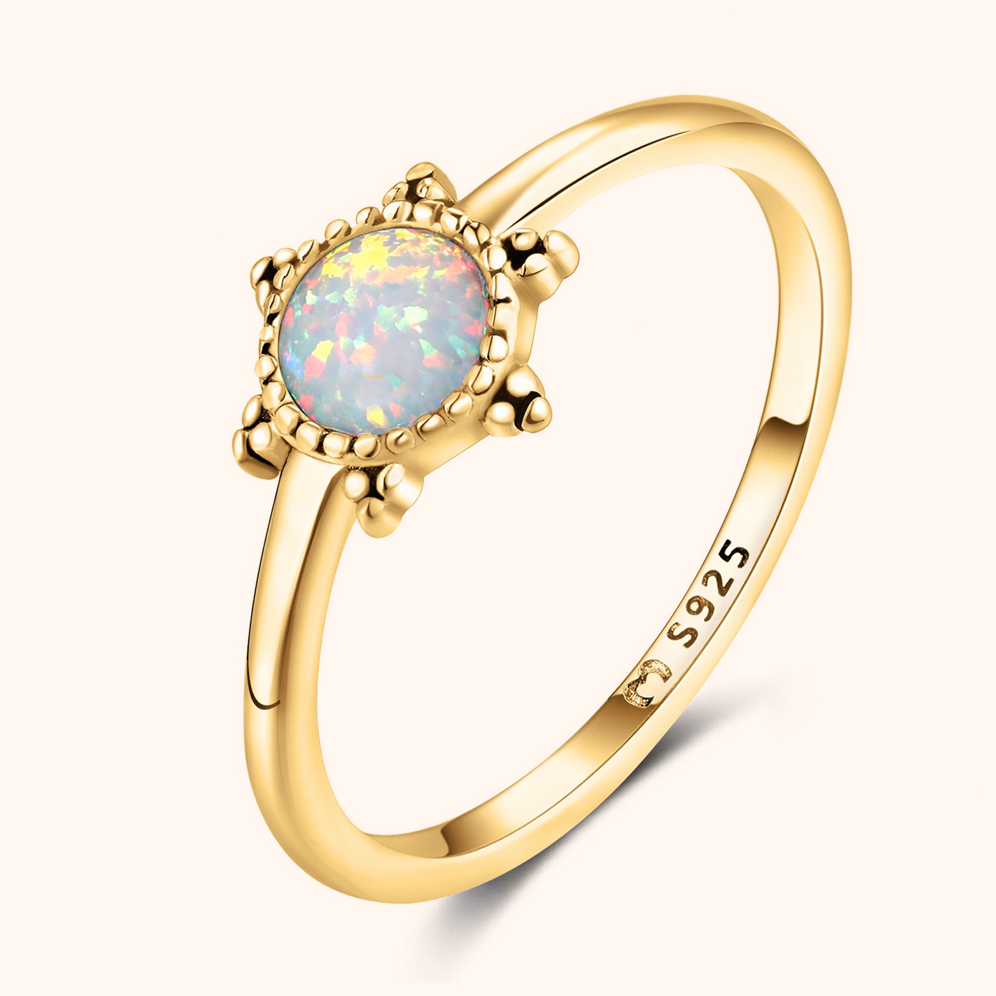 "Opalsonne" Ring - Emily Schmuck