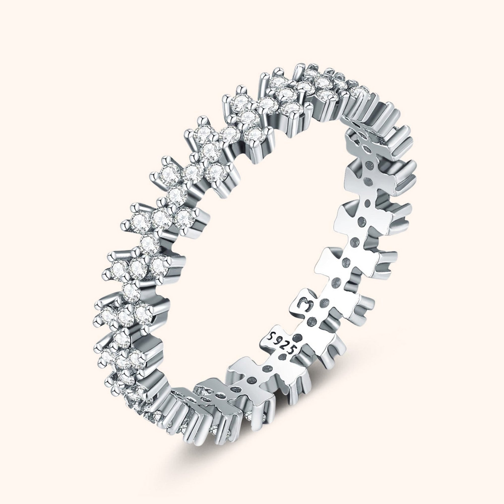 "Gewinde Blinkend" Ring - Emily Schmuck