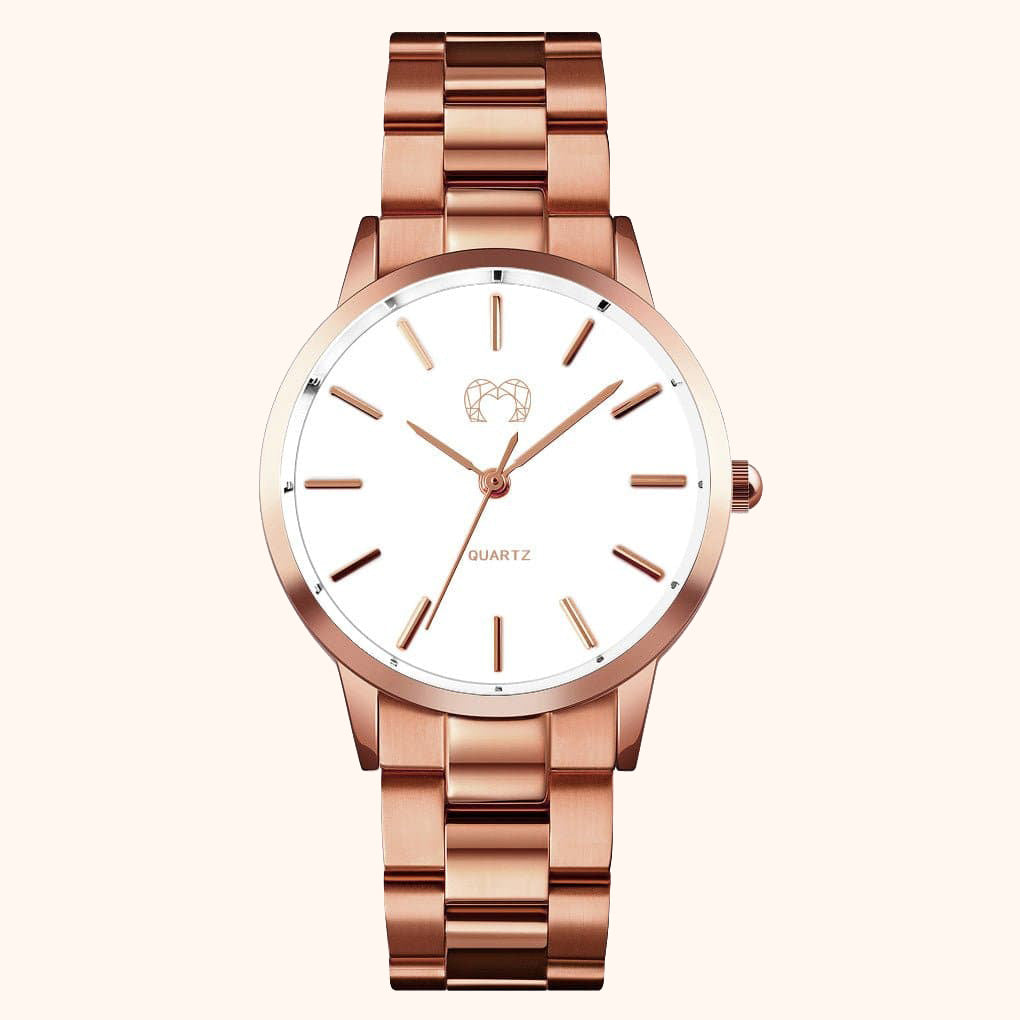 "Kalifornien" Uhr ~ RosaWeiß - Emily Schmuck