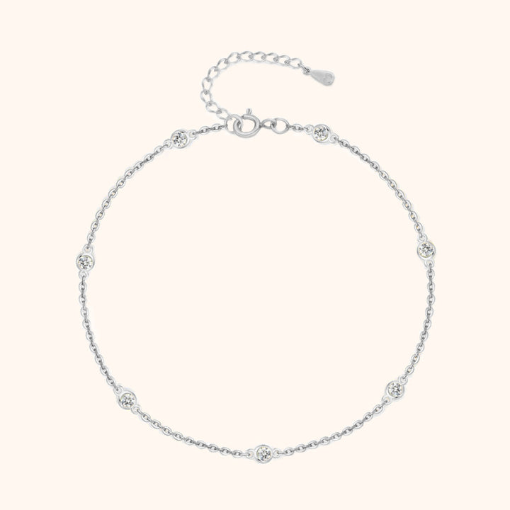 Diamanten Fußkettchen - Emily Schmuck