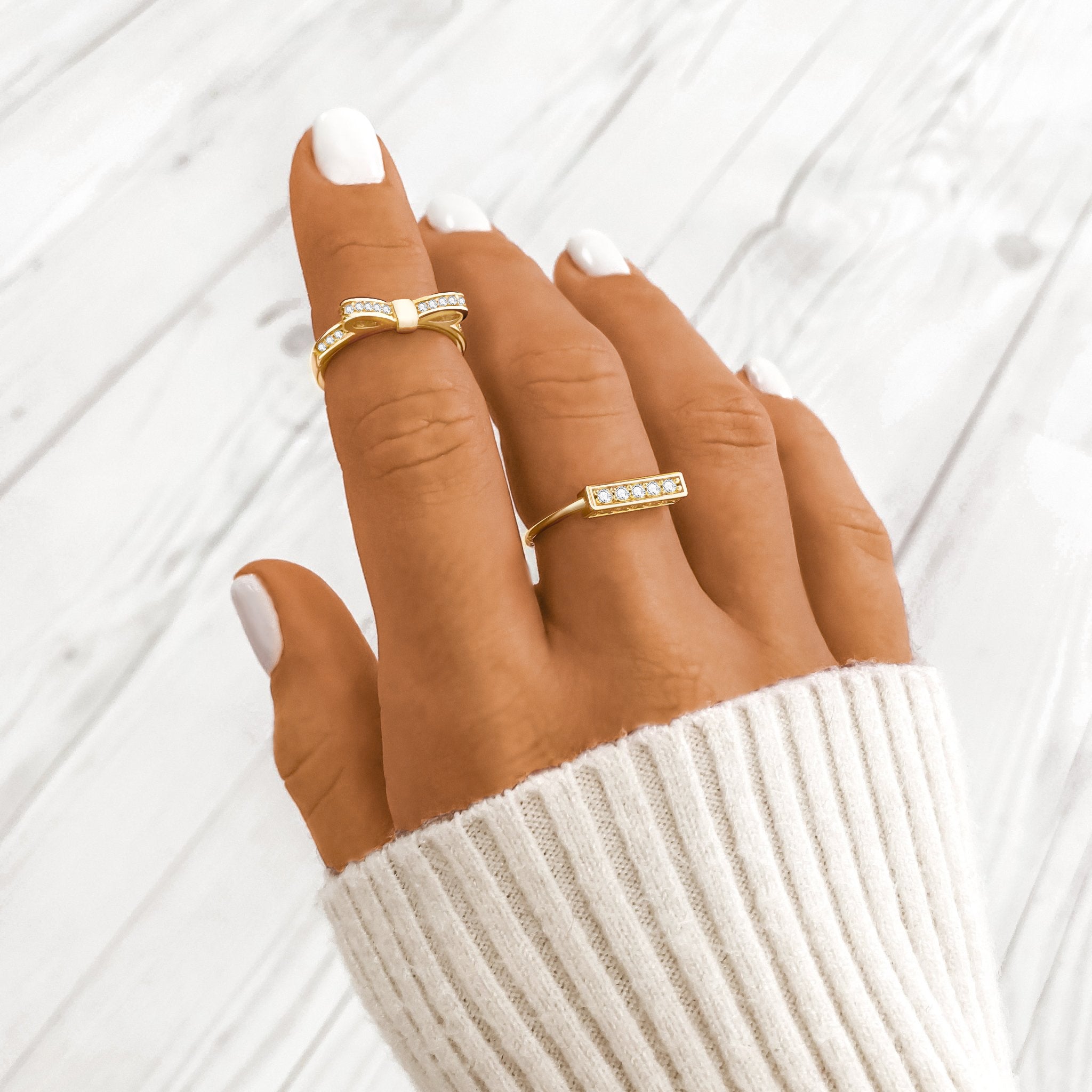 "Kleine Schleife" Ring - Emily Schmuck