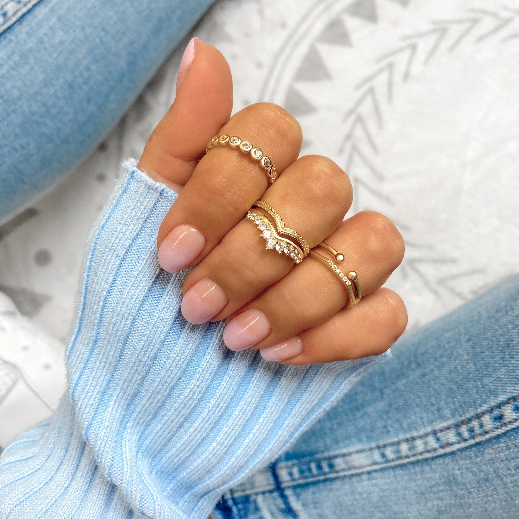 "Zirkoniumoxid-Krone" Ring - Emily Schmuck