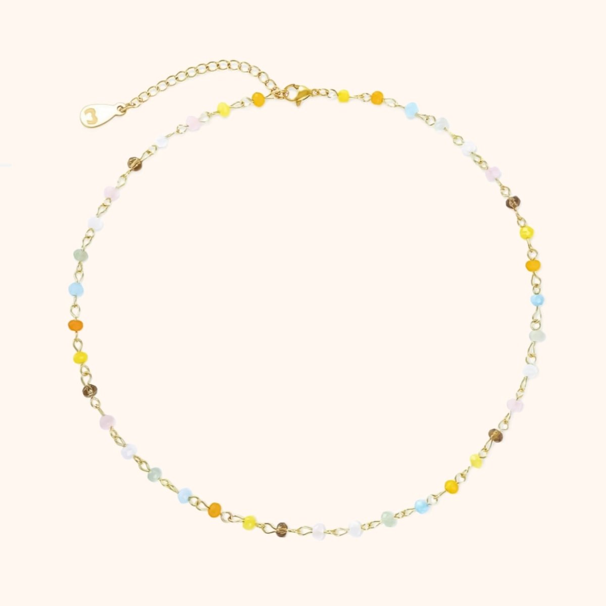 (Paket 2) Halskette Schale Yachthafen + Kanarienvogel - Emily Schmuck