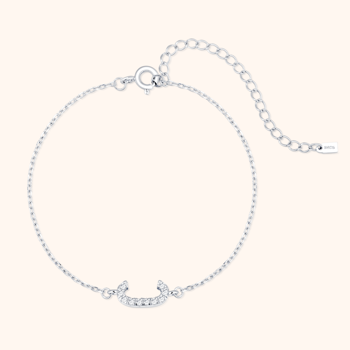 Alpha Letters Glitter Armband - Emily Schmuck