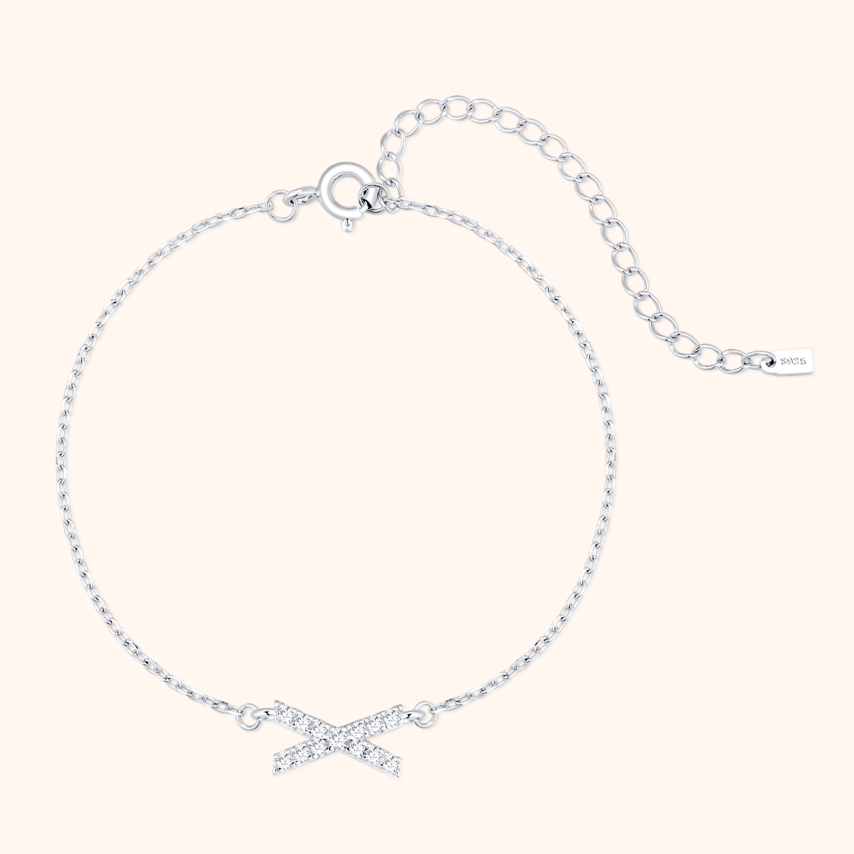 Alpha Letters Glitter Armband - Emily Schmuck