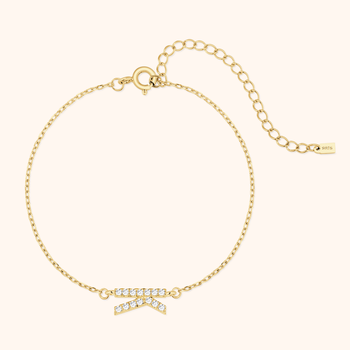 Alpha Letters Glitter Armband - Emily Schmuck