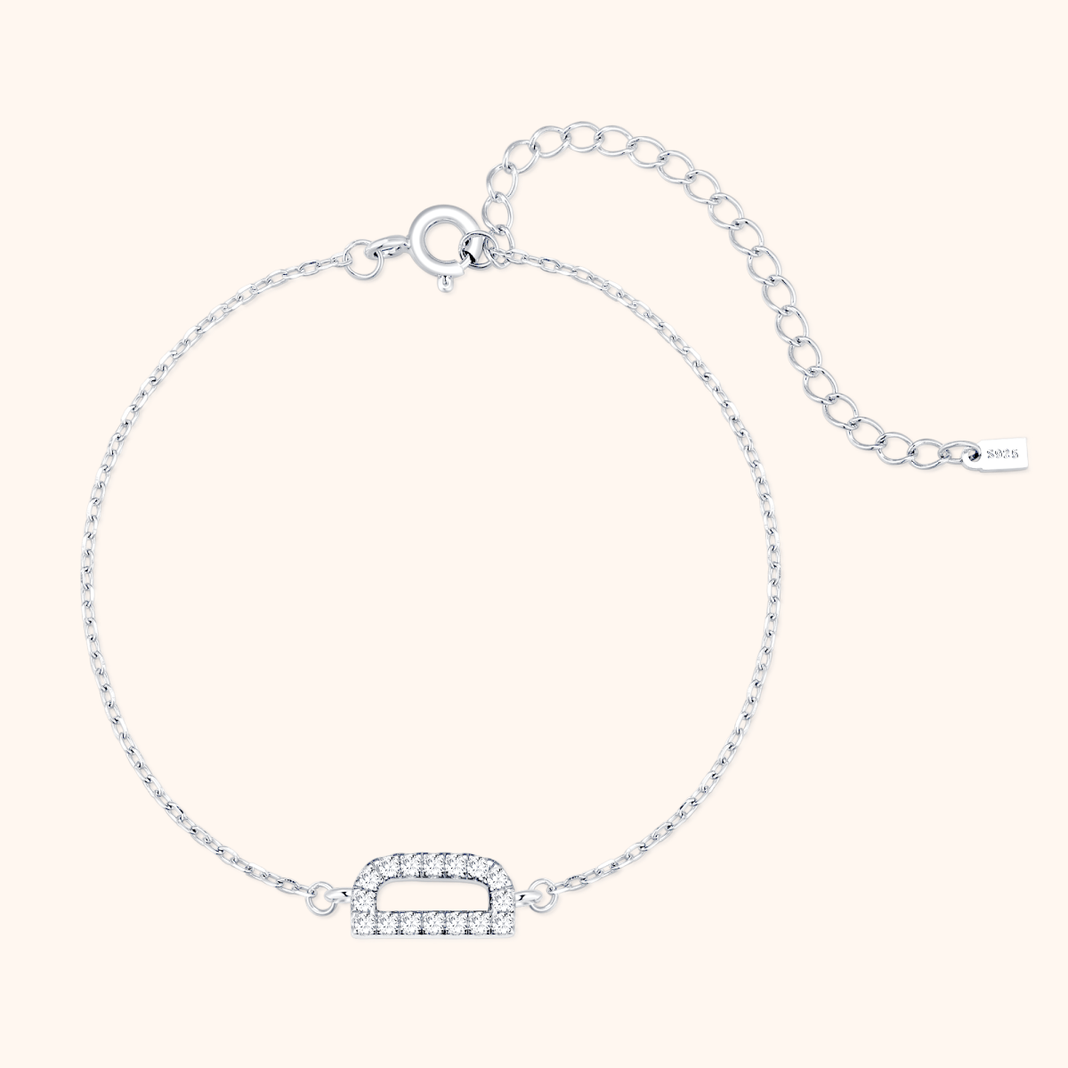 Alpha Letters Glitter Armband - Emily Schmuck