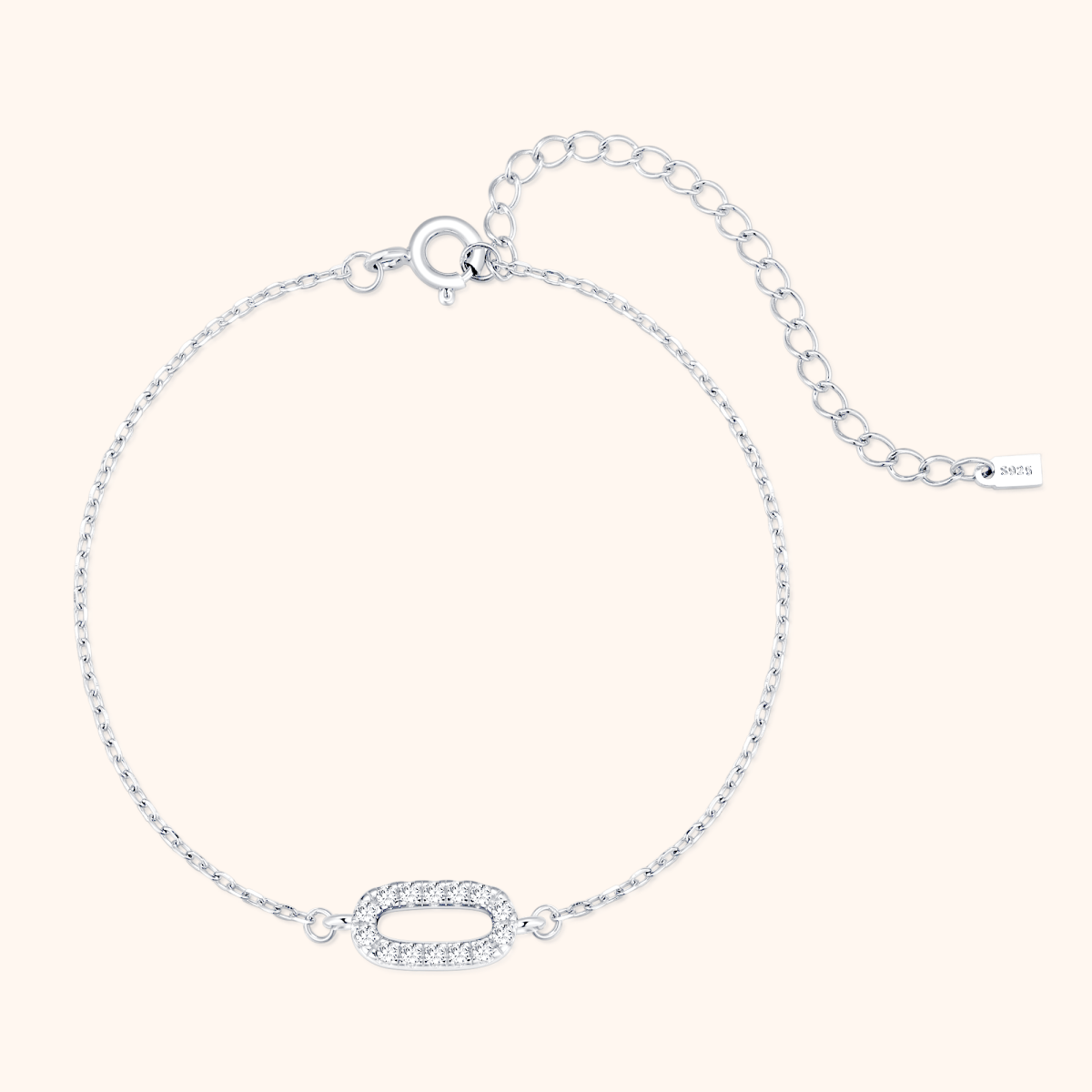 Alpha Letters Glitter Armband - Emily Schmuck