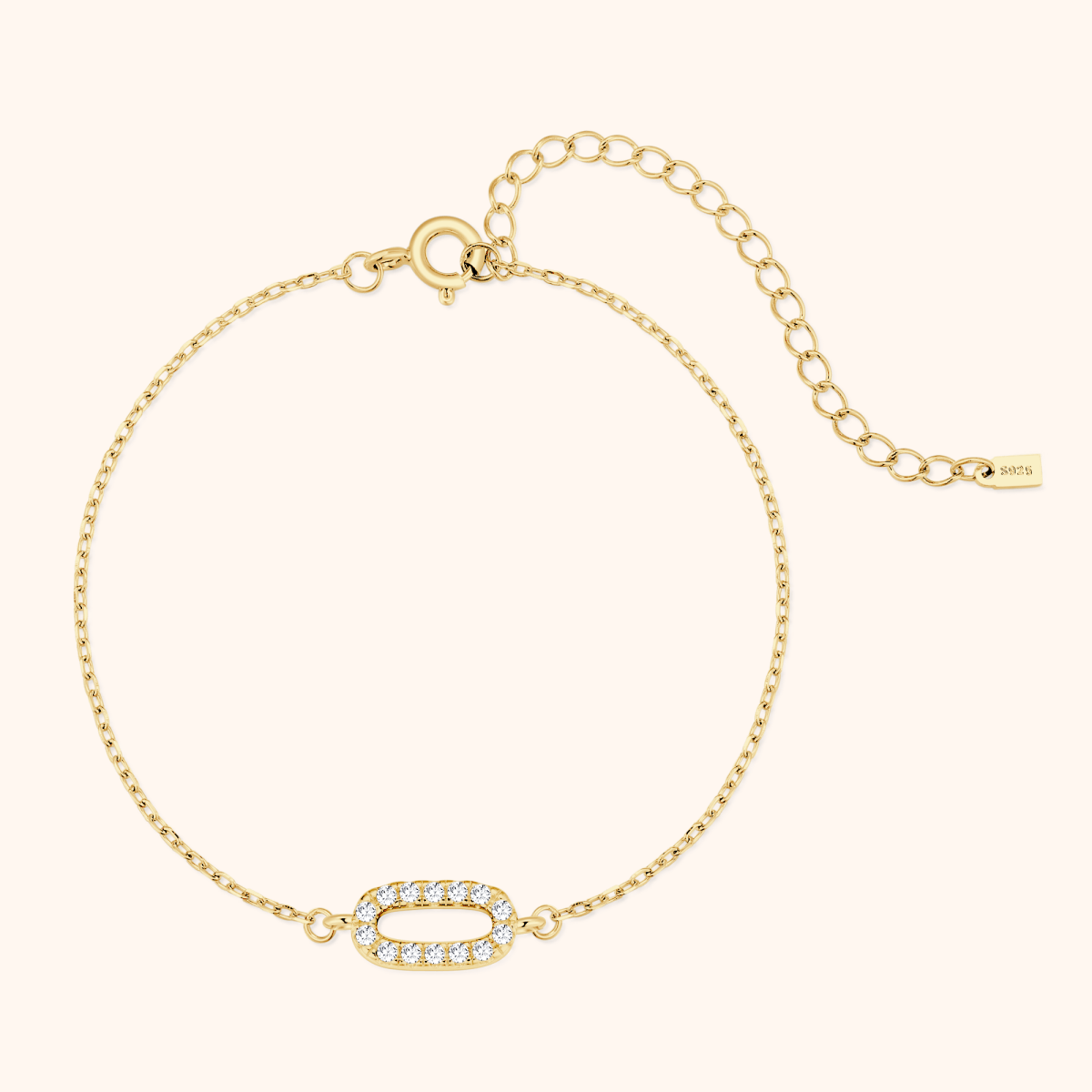 Alpha Letters Glitter Armband - Emily Schmuck