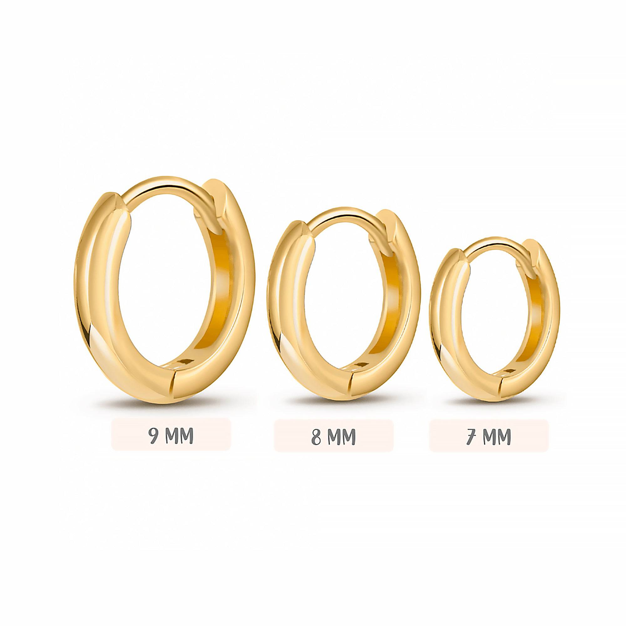 "3-Ringe" Ohrringe - Emily Schmuck