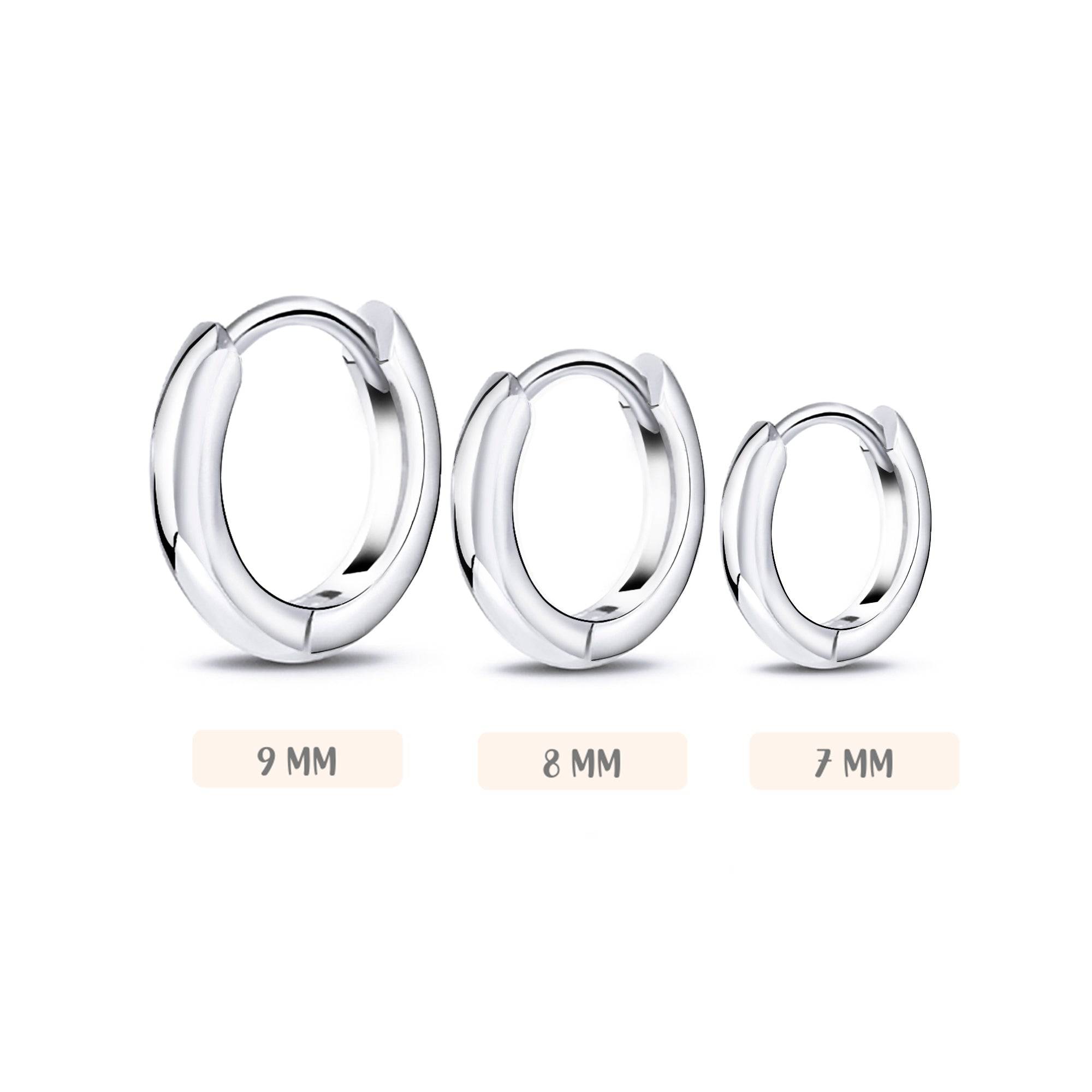 "3-Ringe" Ohrringe - Emily Schmuck