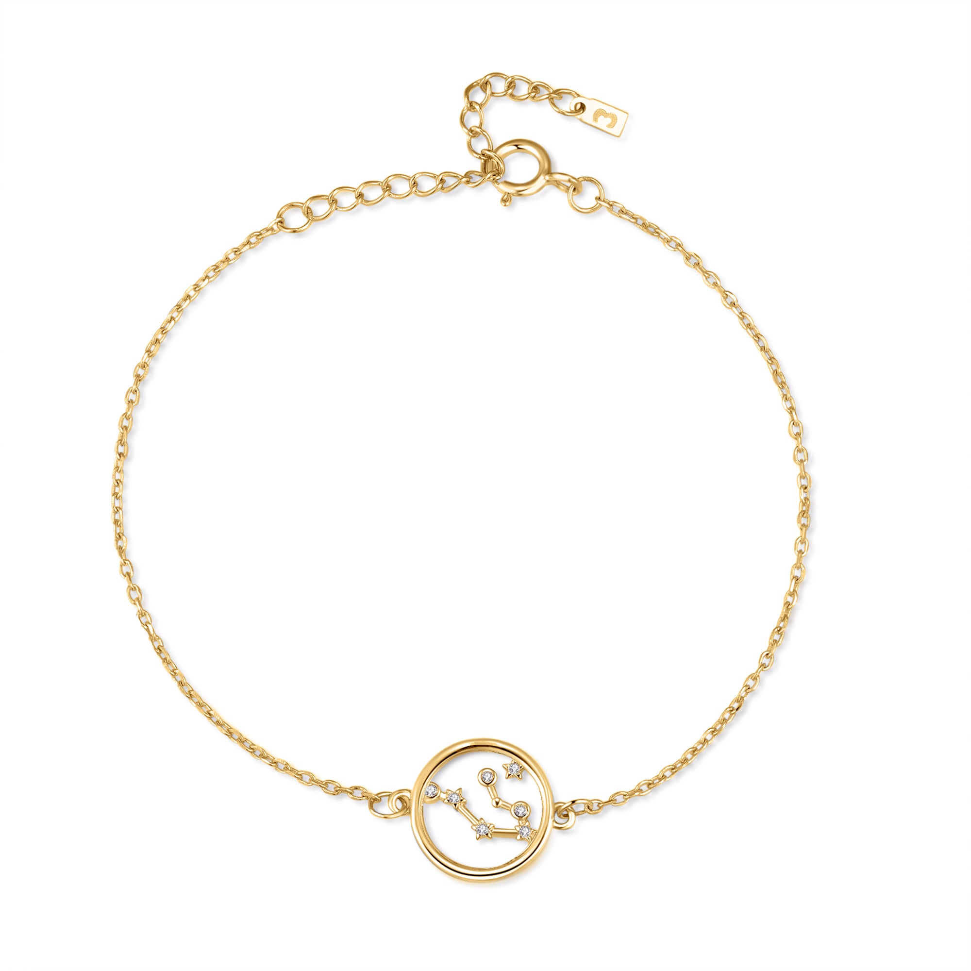 "Glänzender Zodiakus" Armband - Emily Schmuck