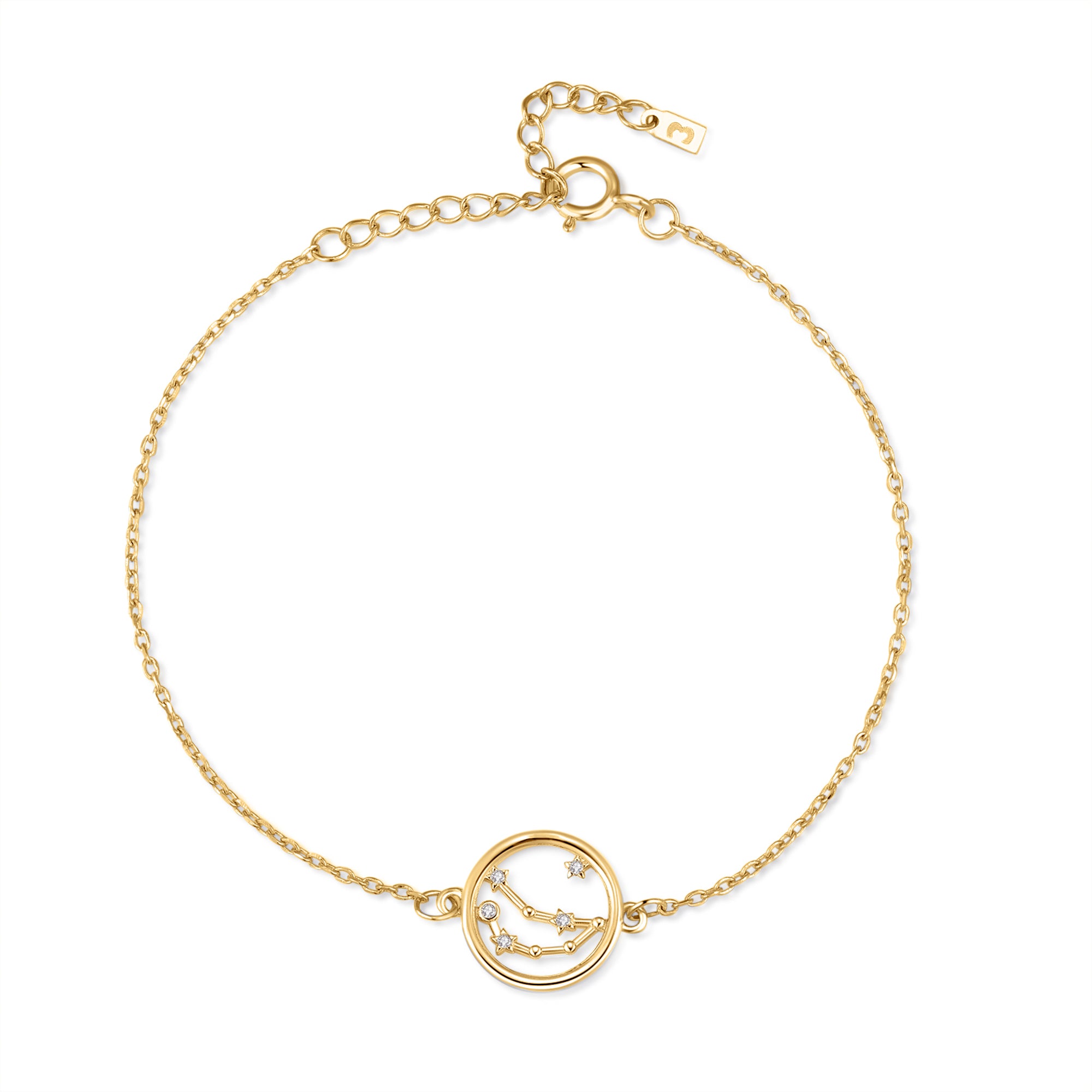 "Glänzender Zodiakus" Armband - Emily Schmuck