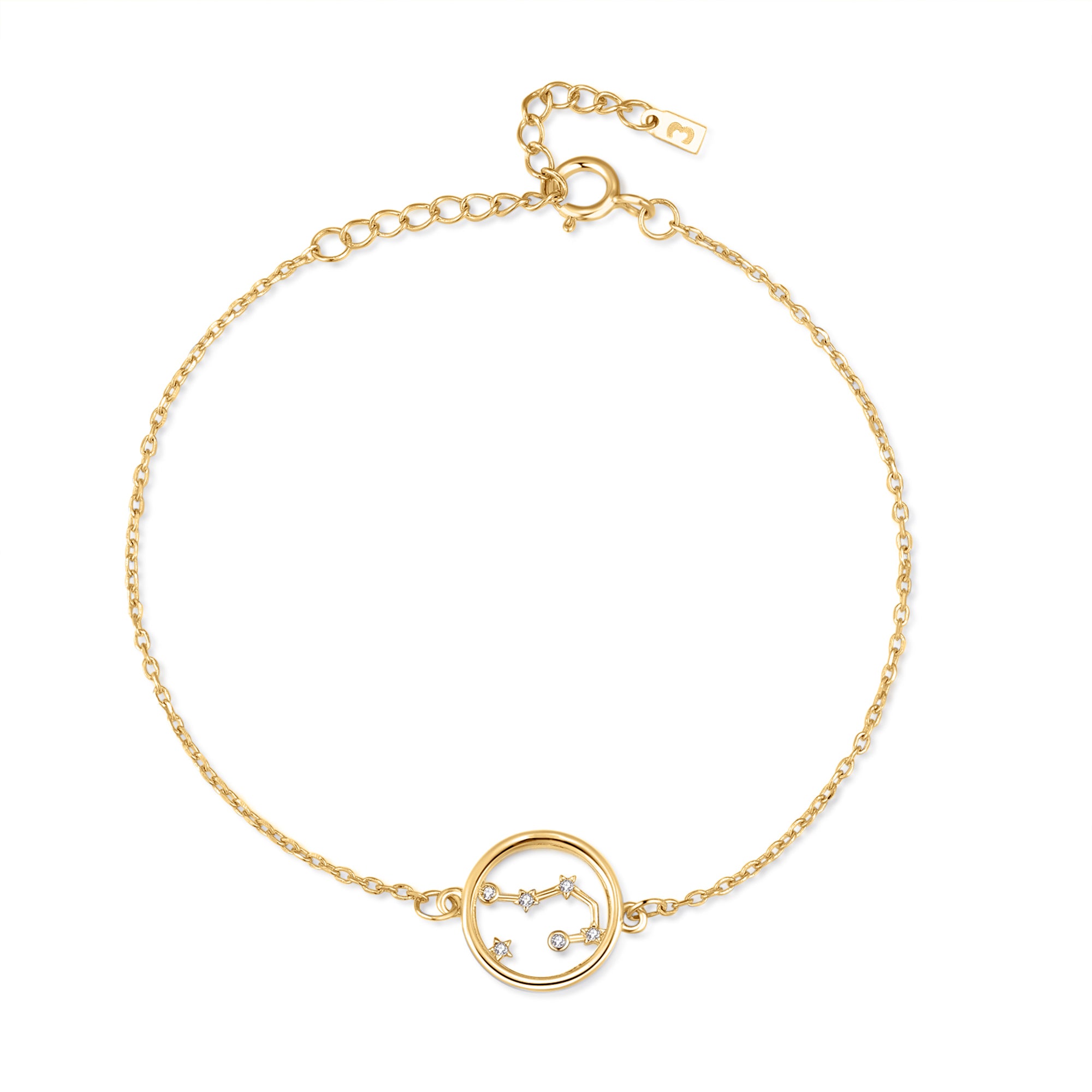 "Glänzender Zodiakus" Armband - Emily Schmuck