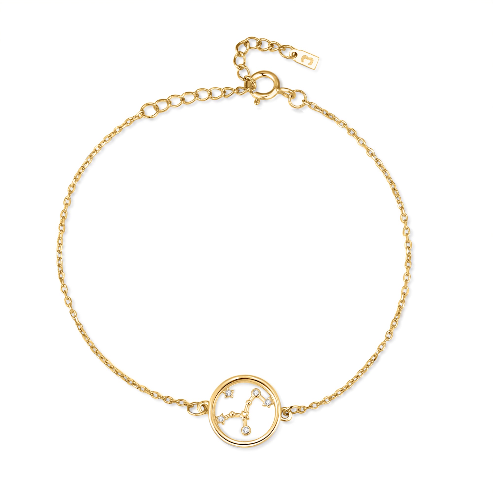 "Glänzender Zodiakus" Armband - Emily Schmuck