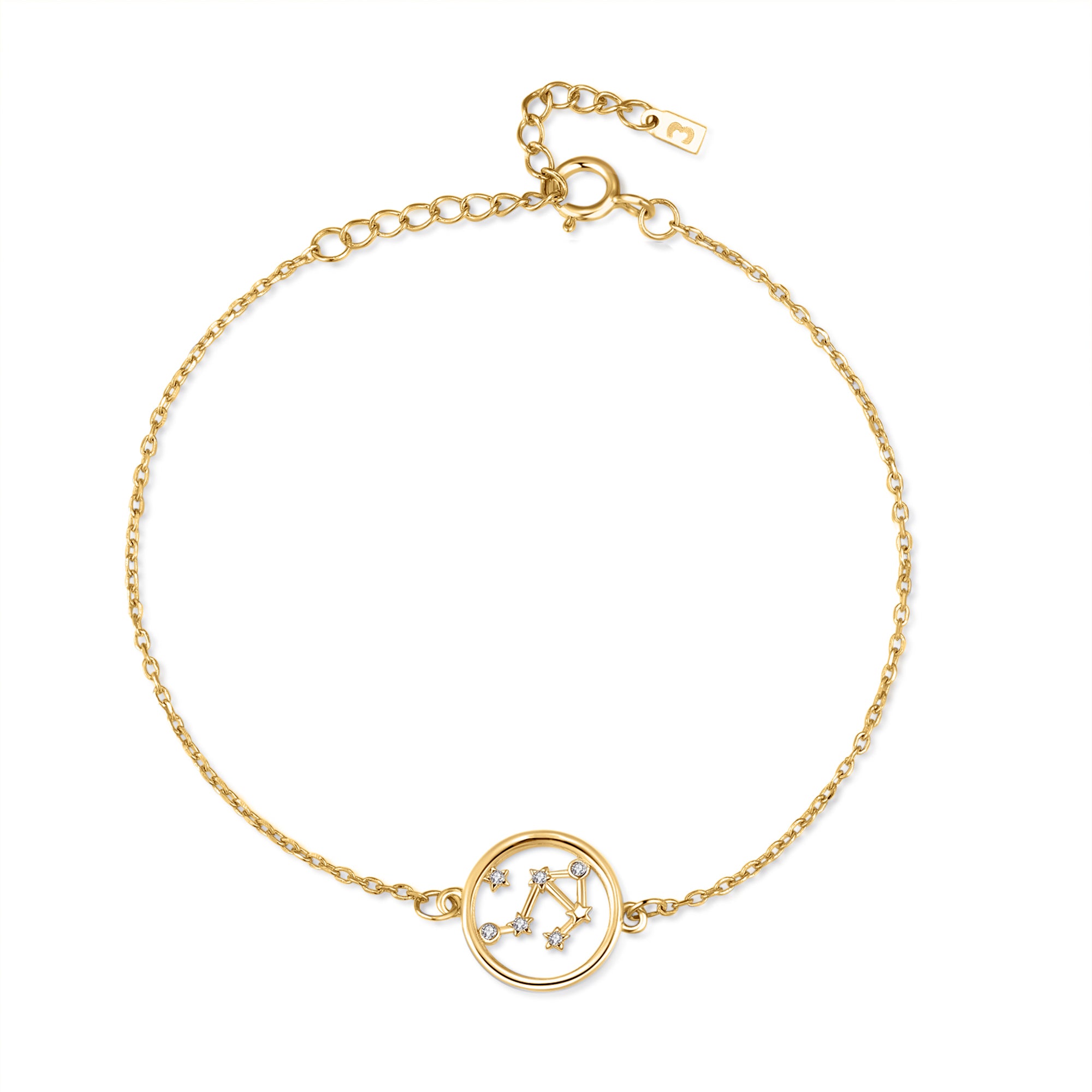 "Glänzender Zodiakus" Armband - Emily Schmuck