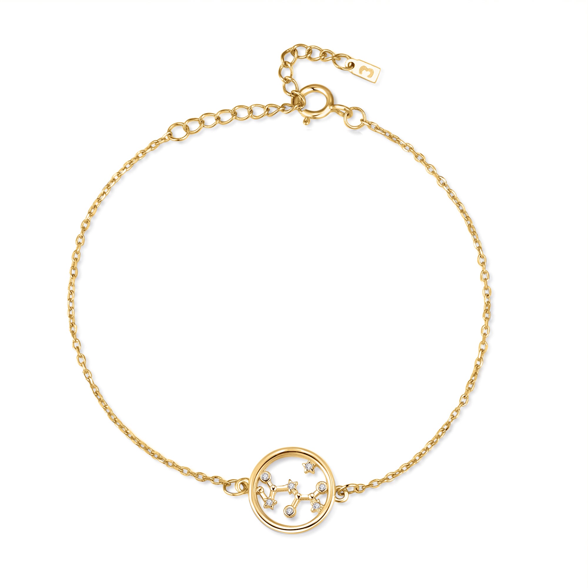 "Glänzender Zodiakus" Armband - Emily Schmuck