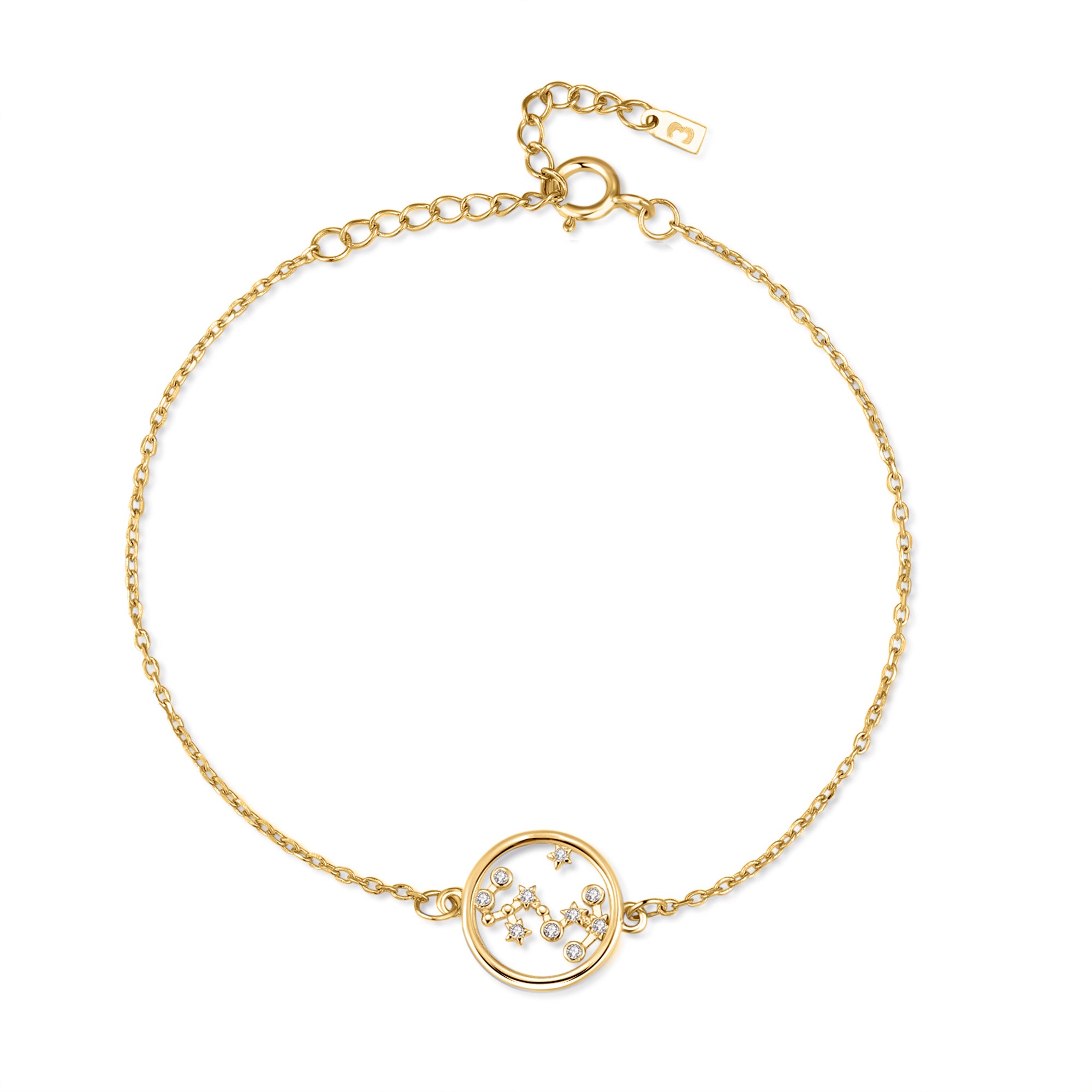 "Glänzender Zodiakus" Armband - Emily Schmuck