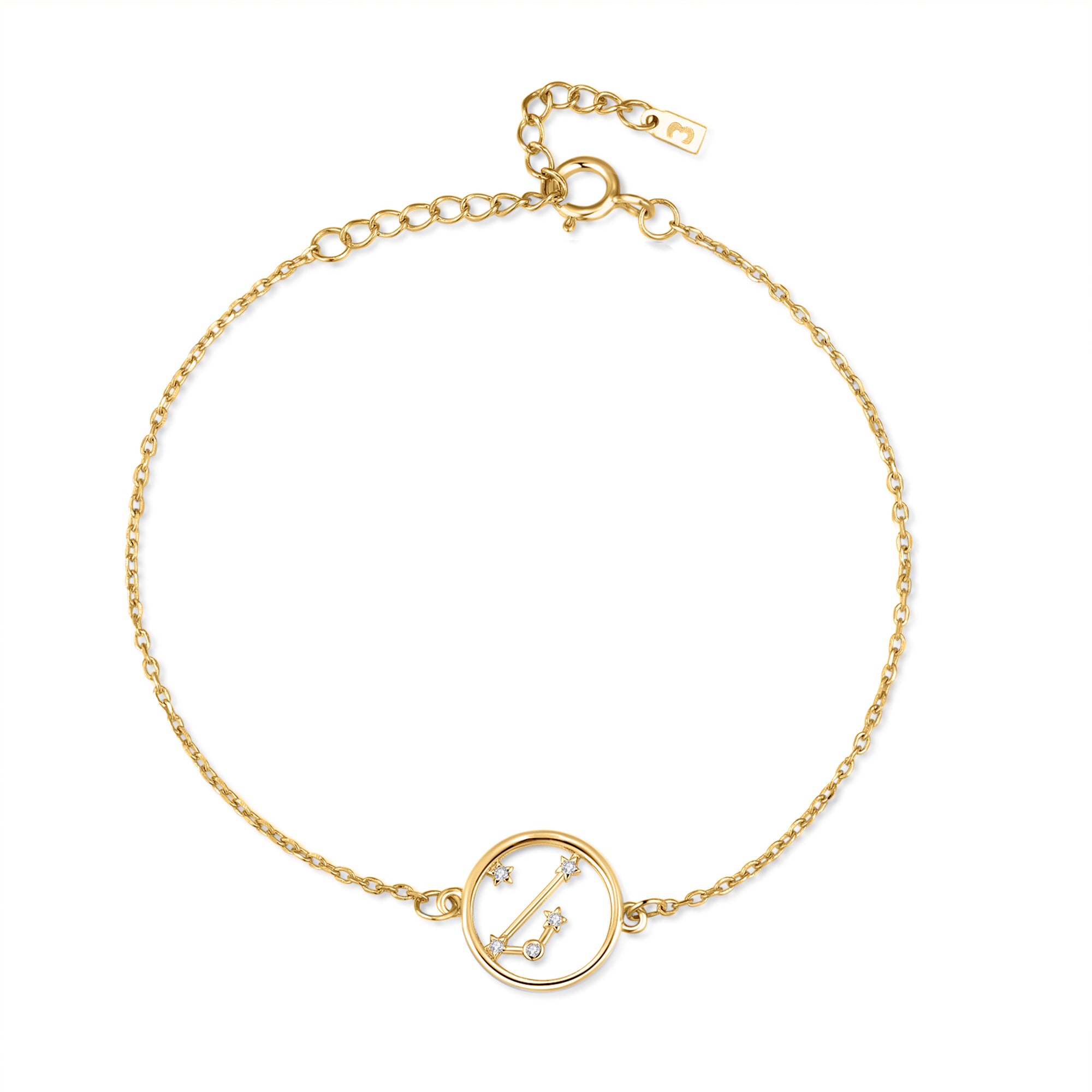 "Glänzender Zodiakus" Armband - Emily Schmuck
