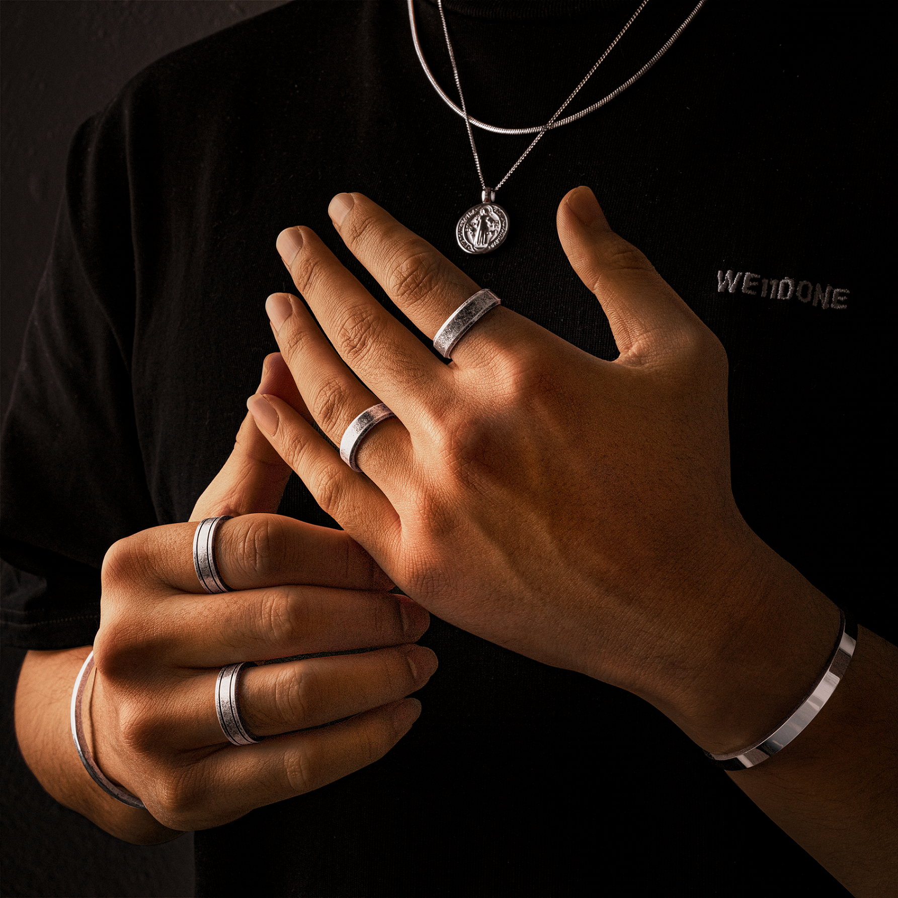 BRAVE "Basalt" Man Ring - Emily Schmuck