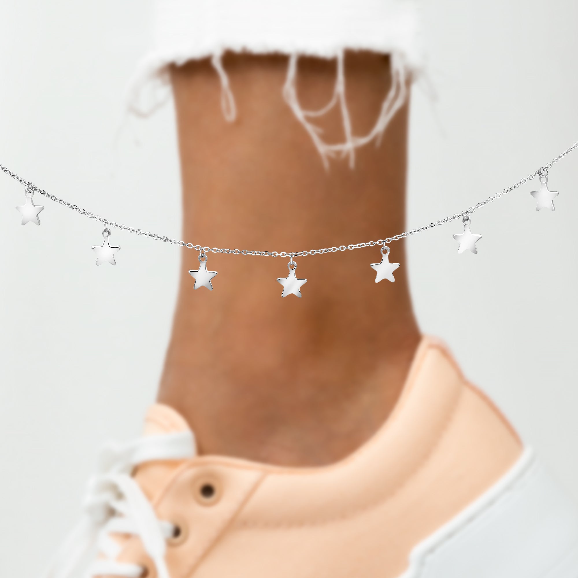"Himmel" Fußkettchen - Emily Schmuck