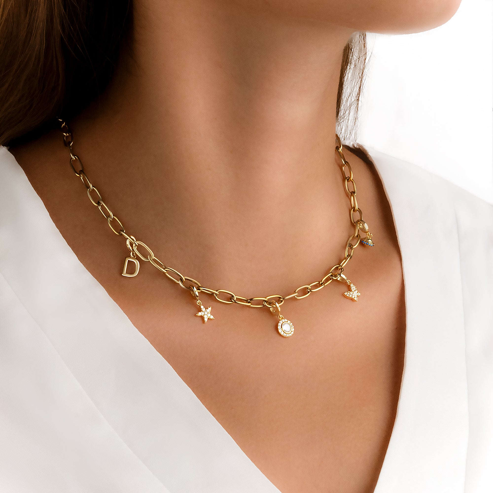 "Initialbuchstabe" Charm - Emily Schmuck