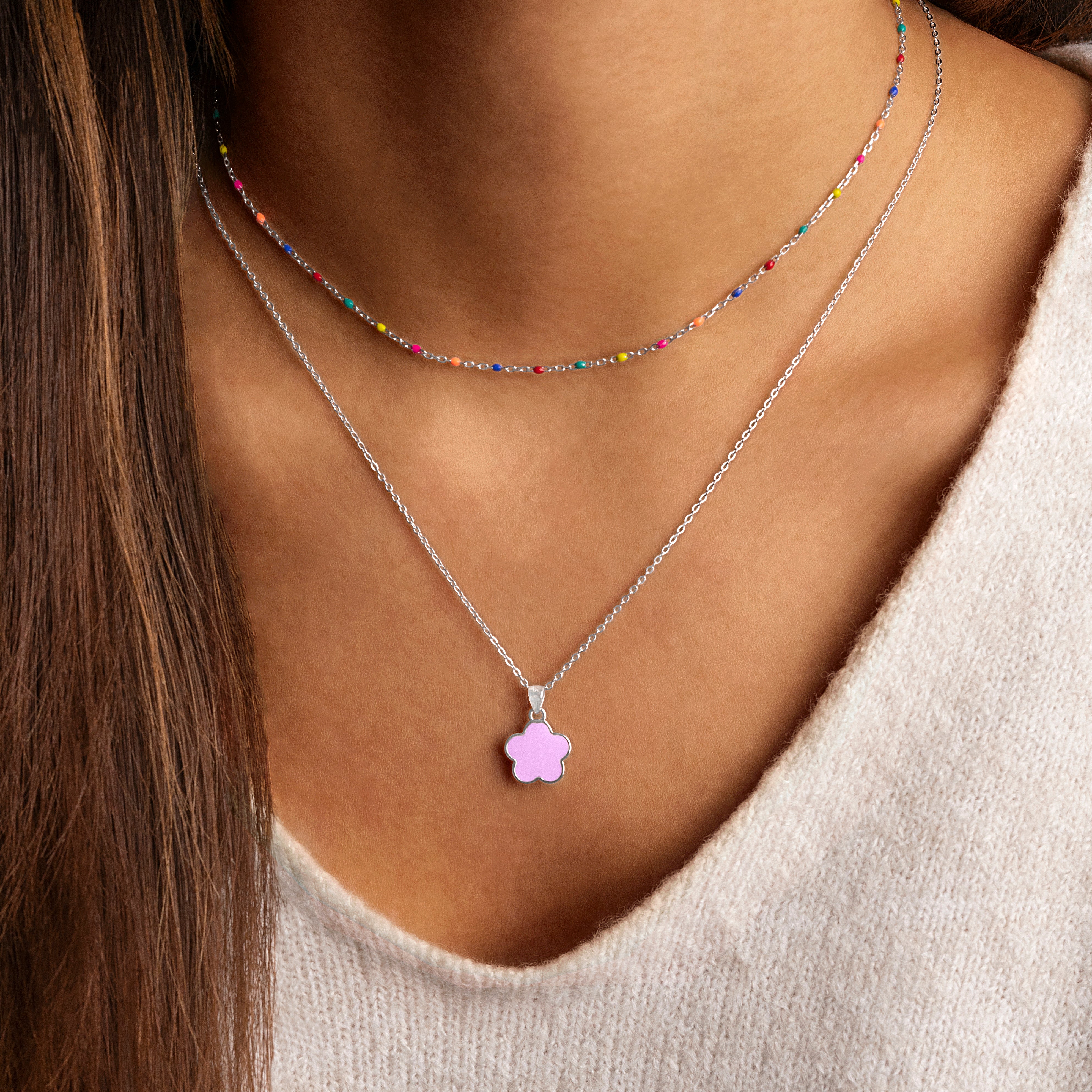 "Farben Cocktail" Halskette - Emily Schmuck