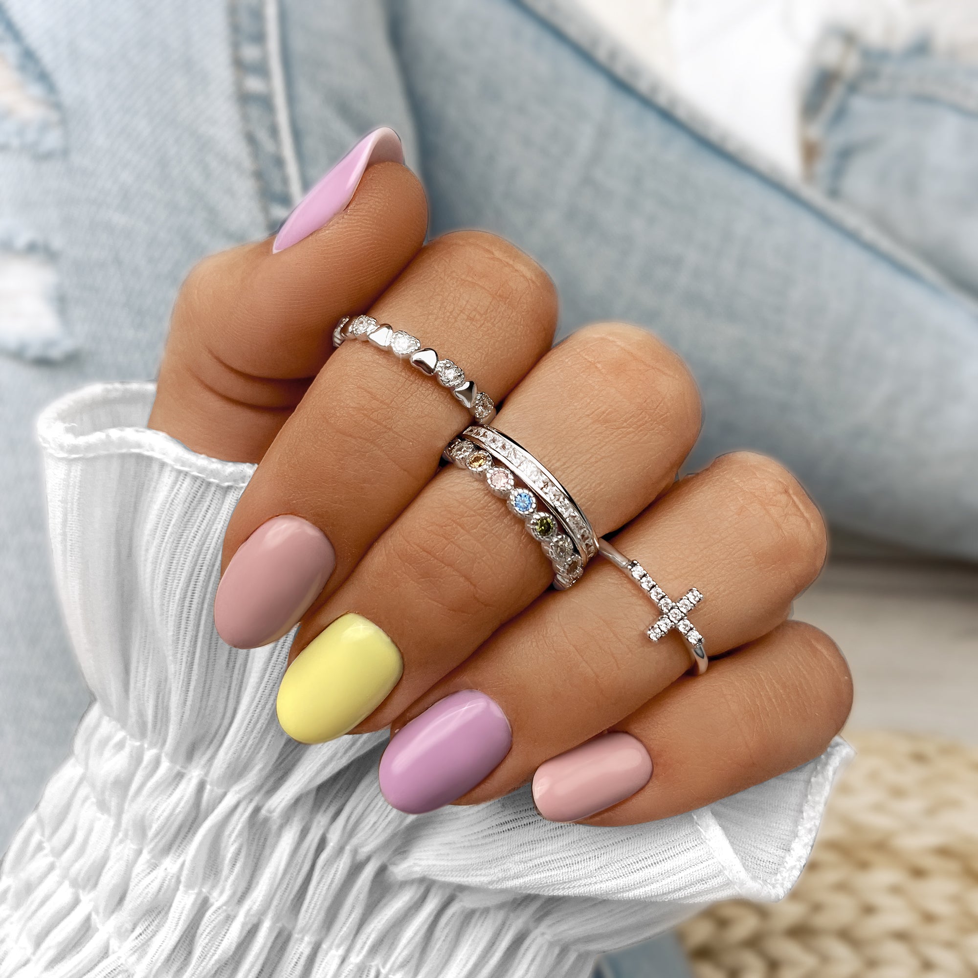 "Religiöses Kreuz" Ring - Emily Schmuck