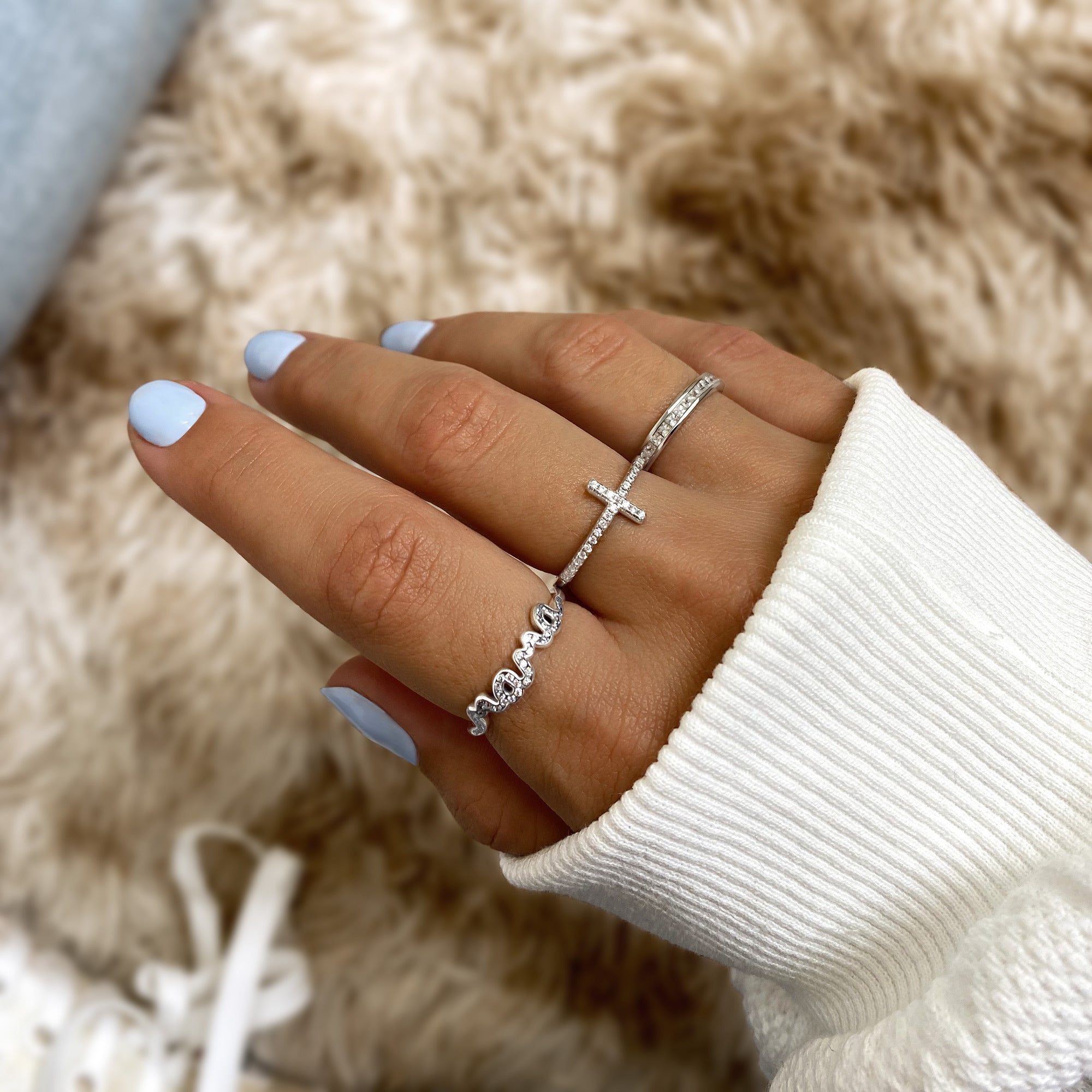 "Mama Glitzer" Ring - Emily Schmuck