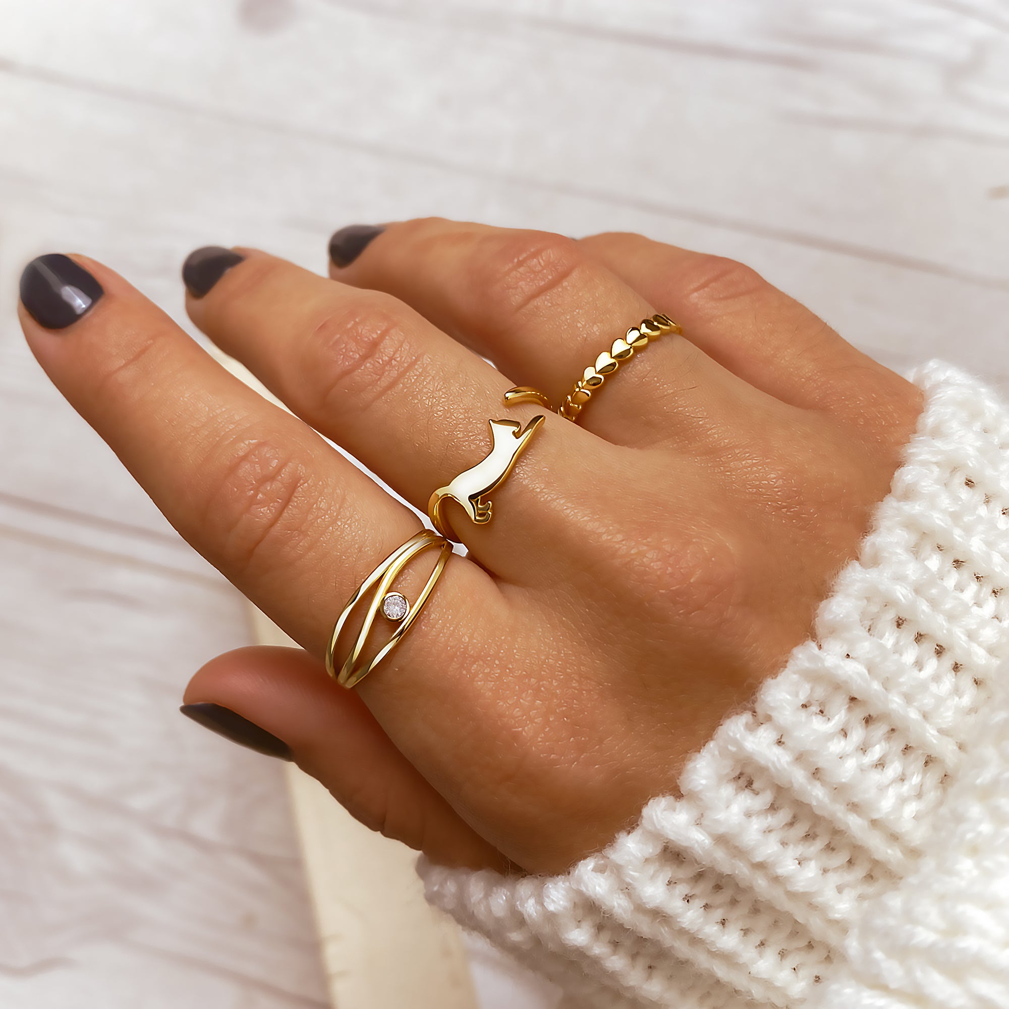 "Katzenartig" Ring - Emily Schmuck