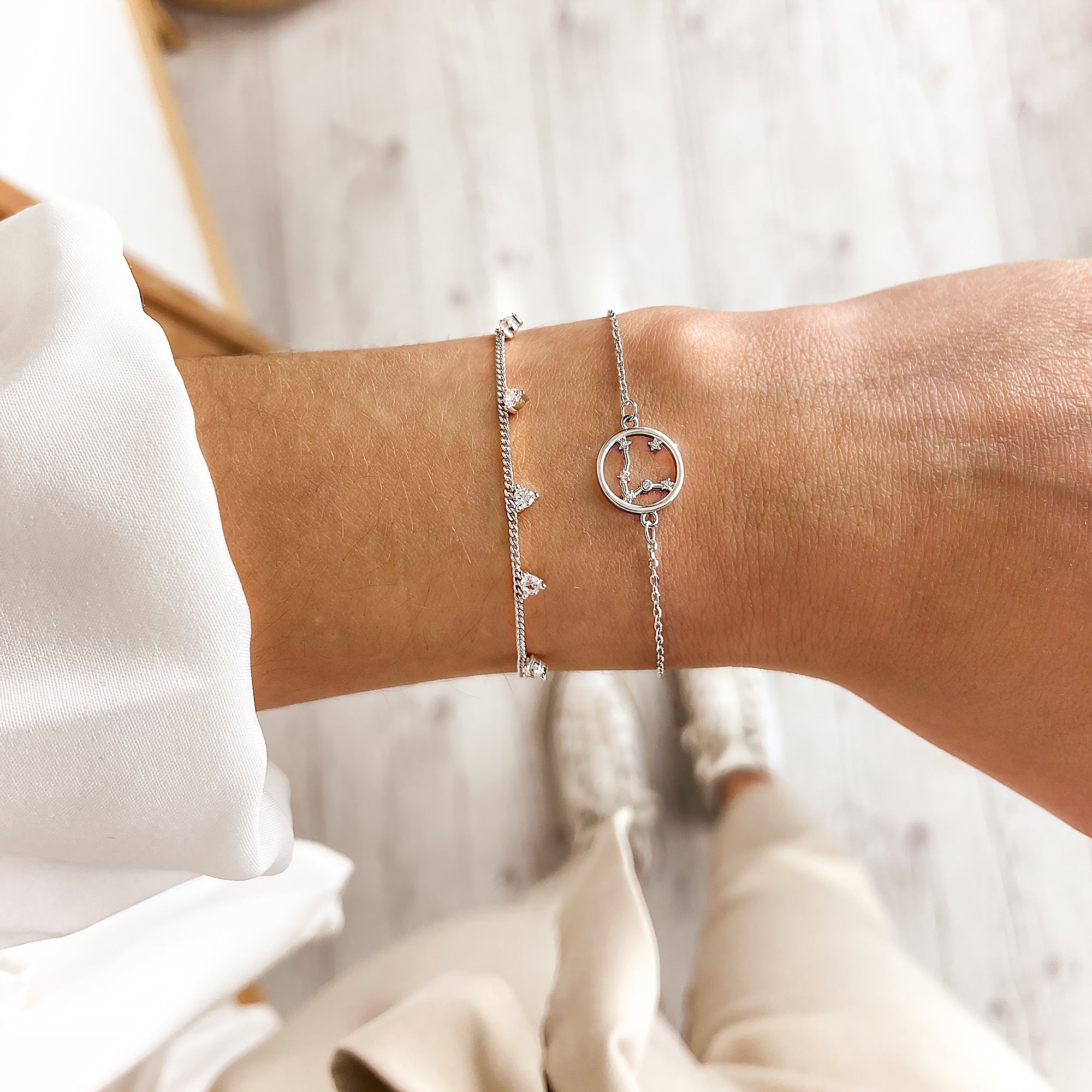 "Glänzender Zodiakus" Armband - Emily Schmuck