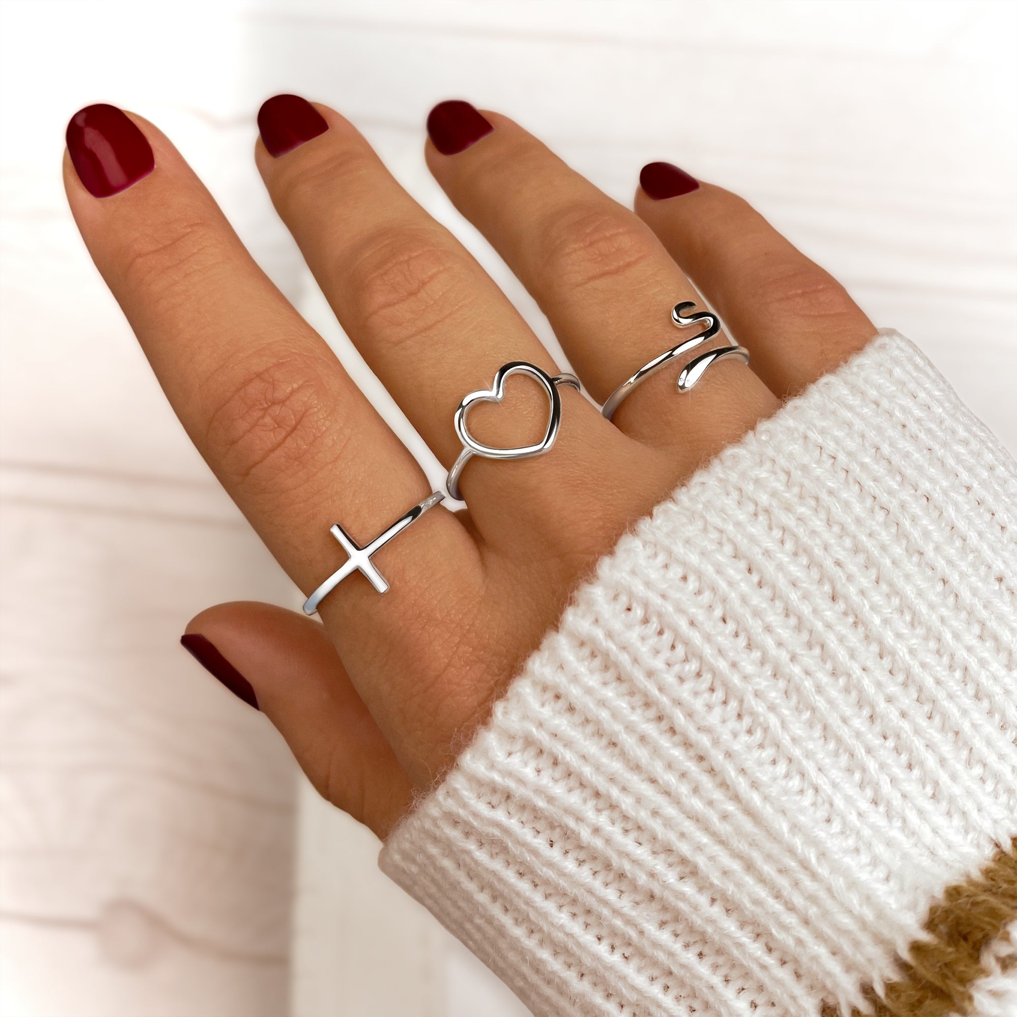 "Kreuz" Ring - Emily Schmuck