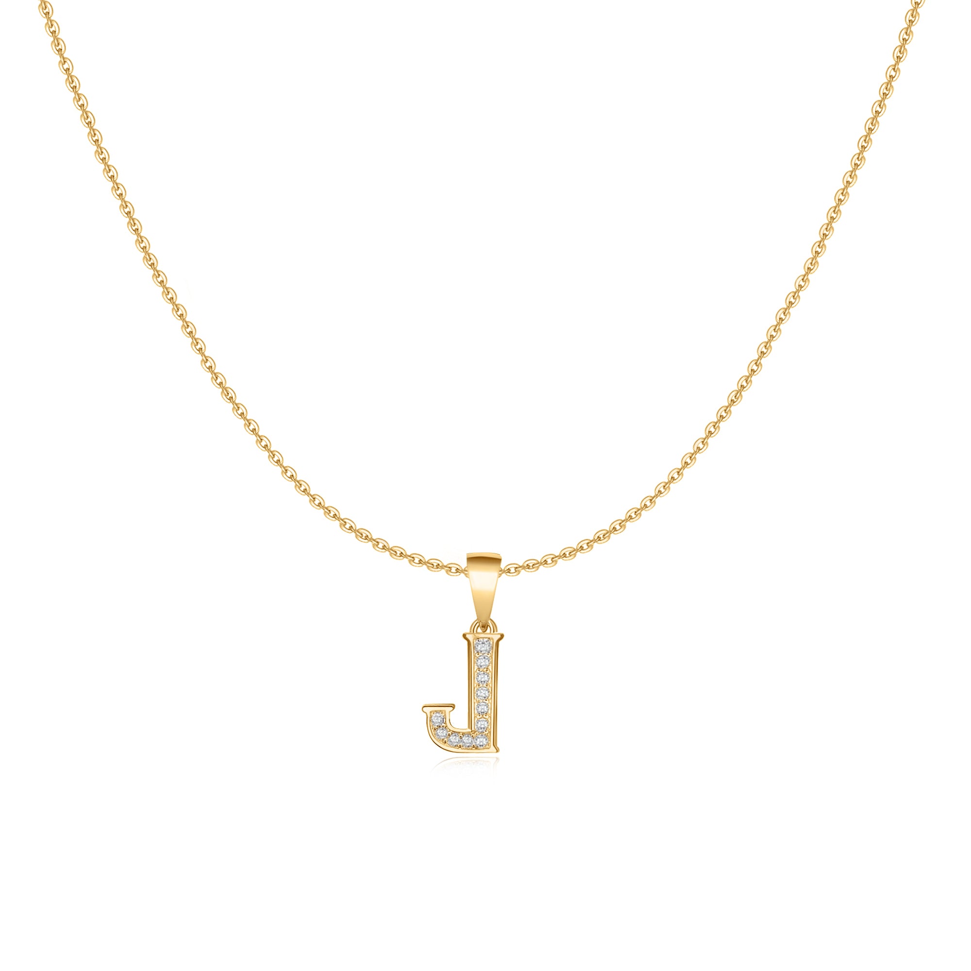 "Inicial Serif" Halskette - Emily Schmuck