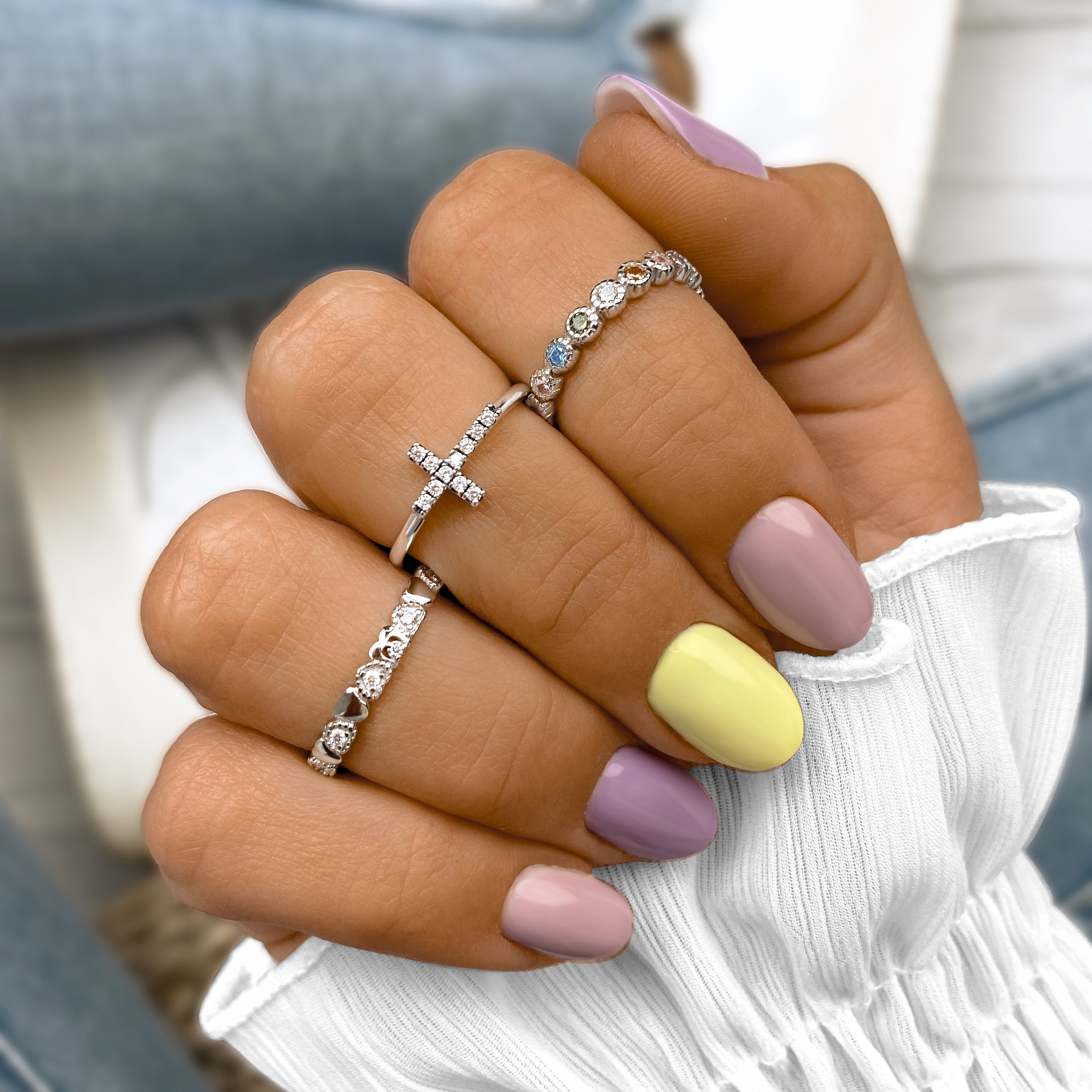 "Religiöses Kreuz" Ring - Emily Schmuck