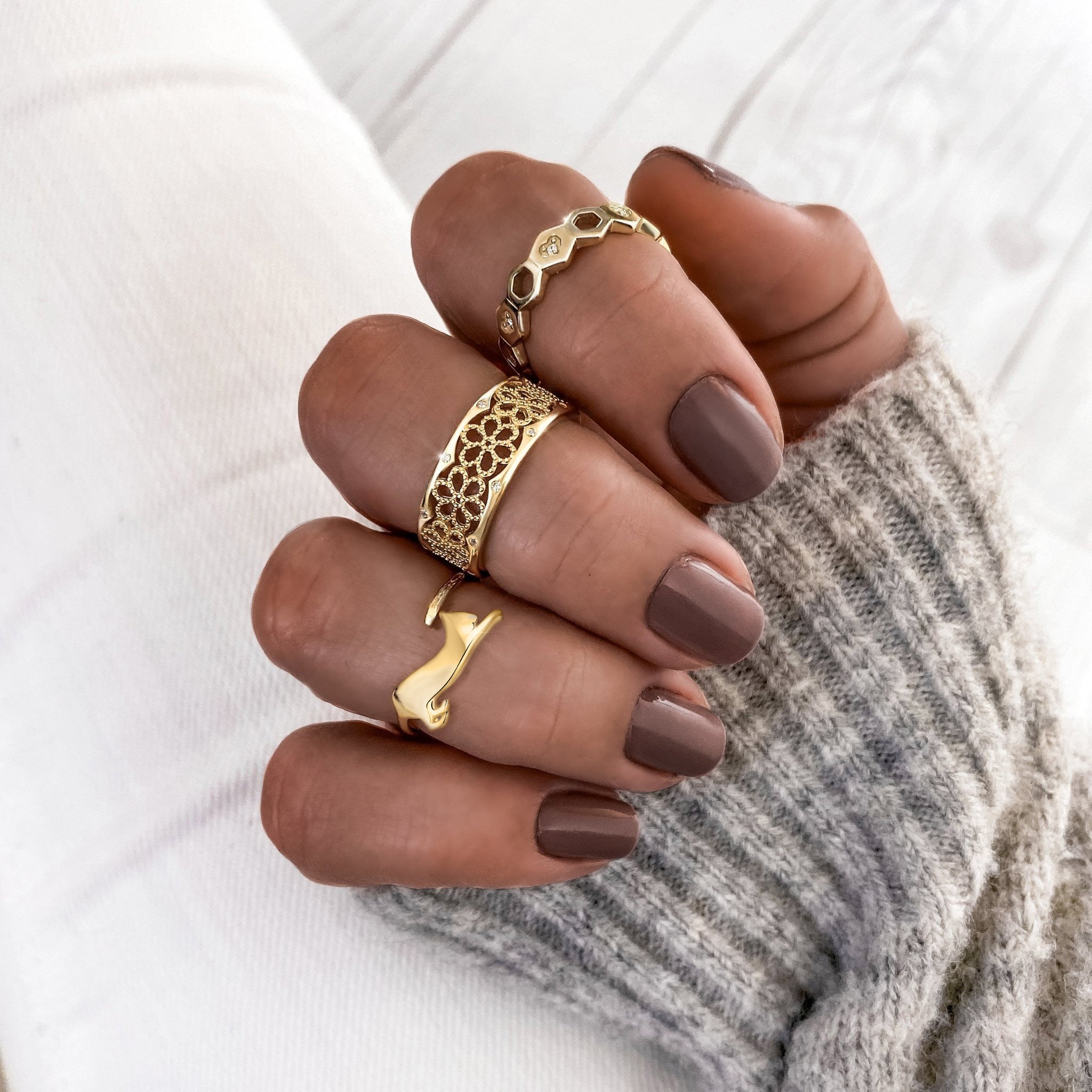 "Katzenartig" Ring - Emily Schmuck