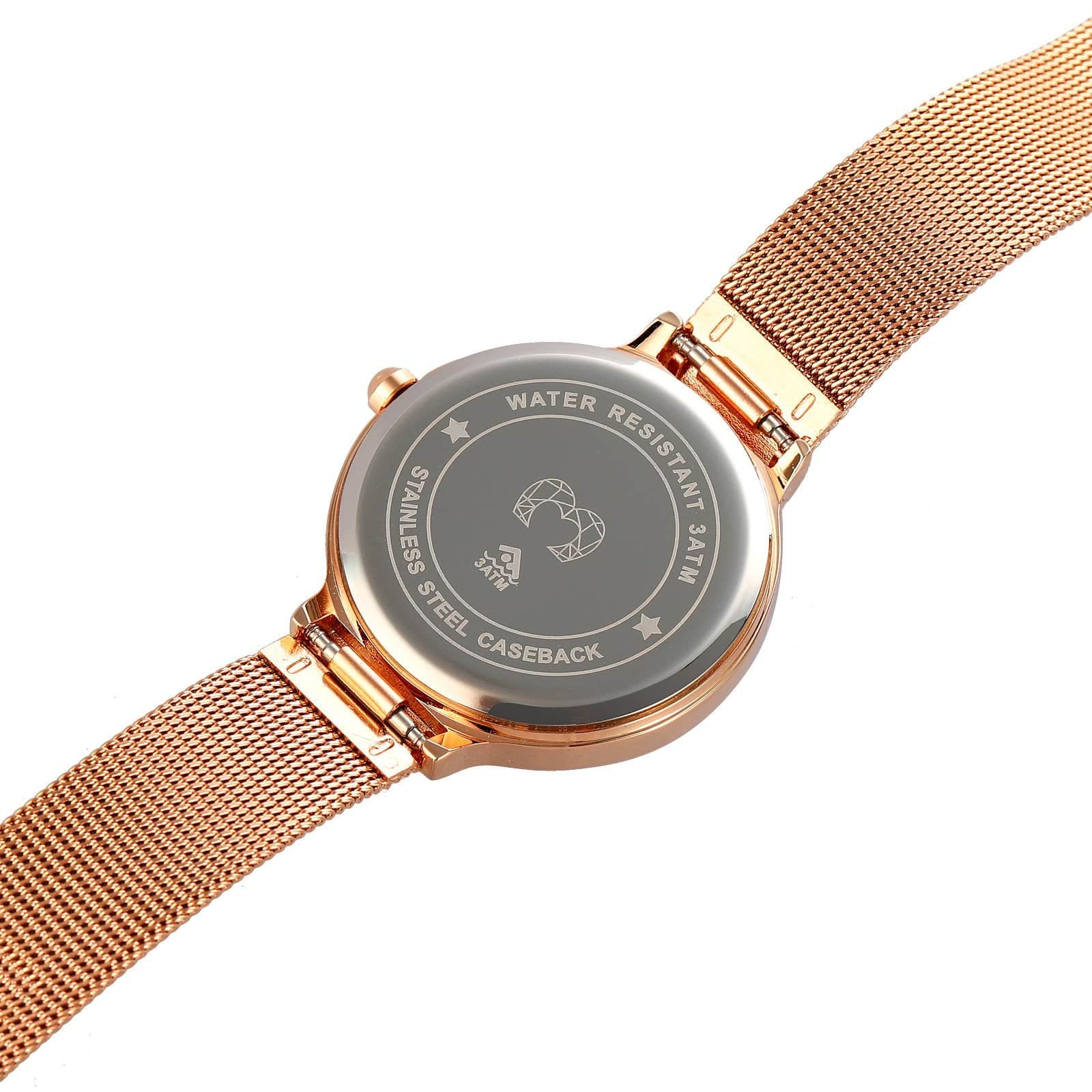 "Basis" Uhr ~ RosaWeiß - Emily Schmuck