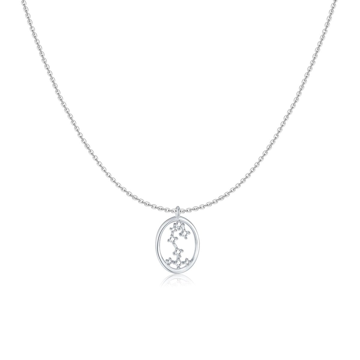 "Glänzender Zodiakus" Halskette - Emily Schmuck