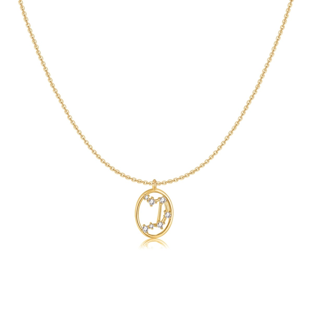 "Glänzender Zodiakus" Halskette - Emily Schmuck