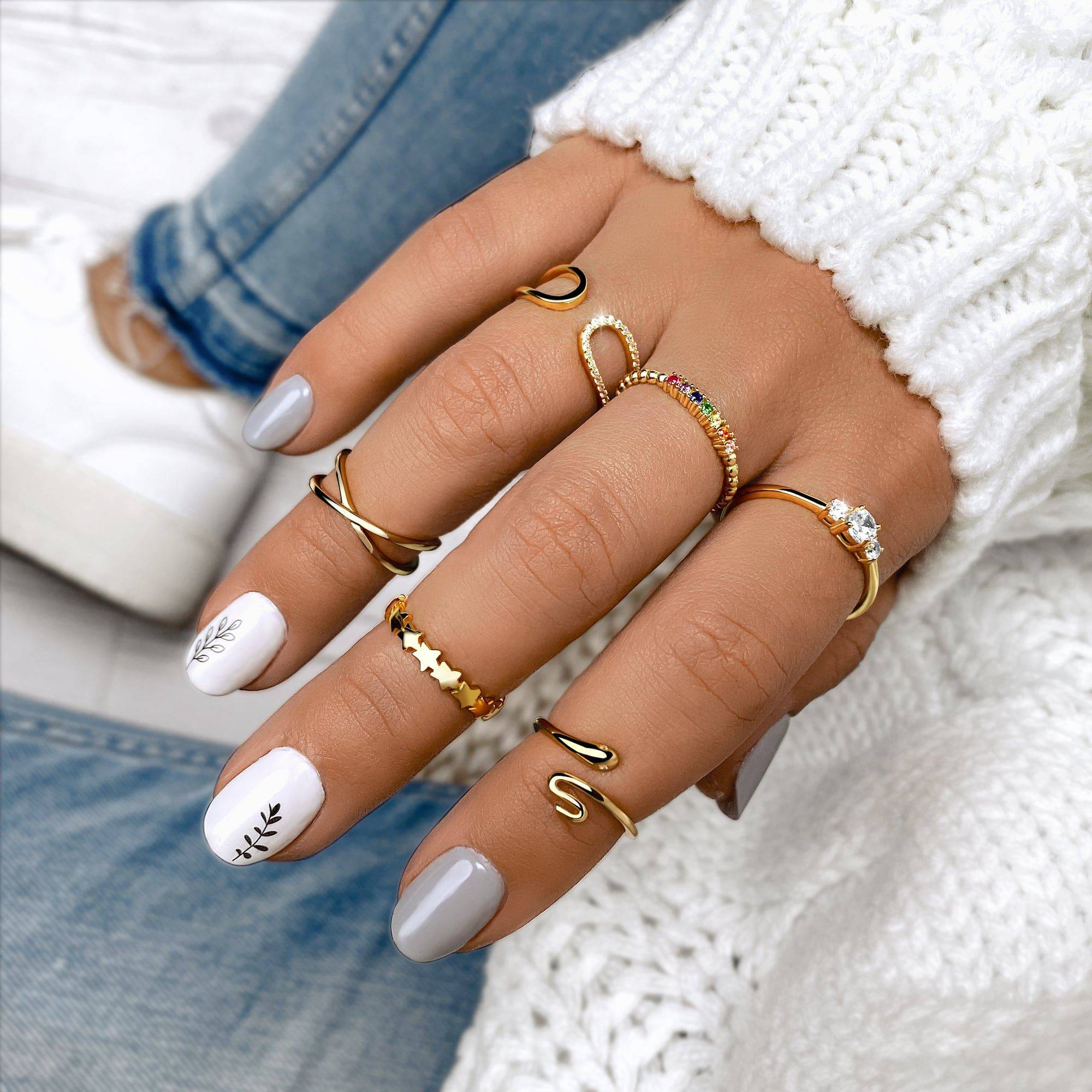 "Crochets" Ring - Emily Schmuck