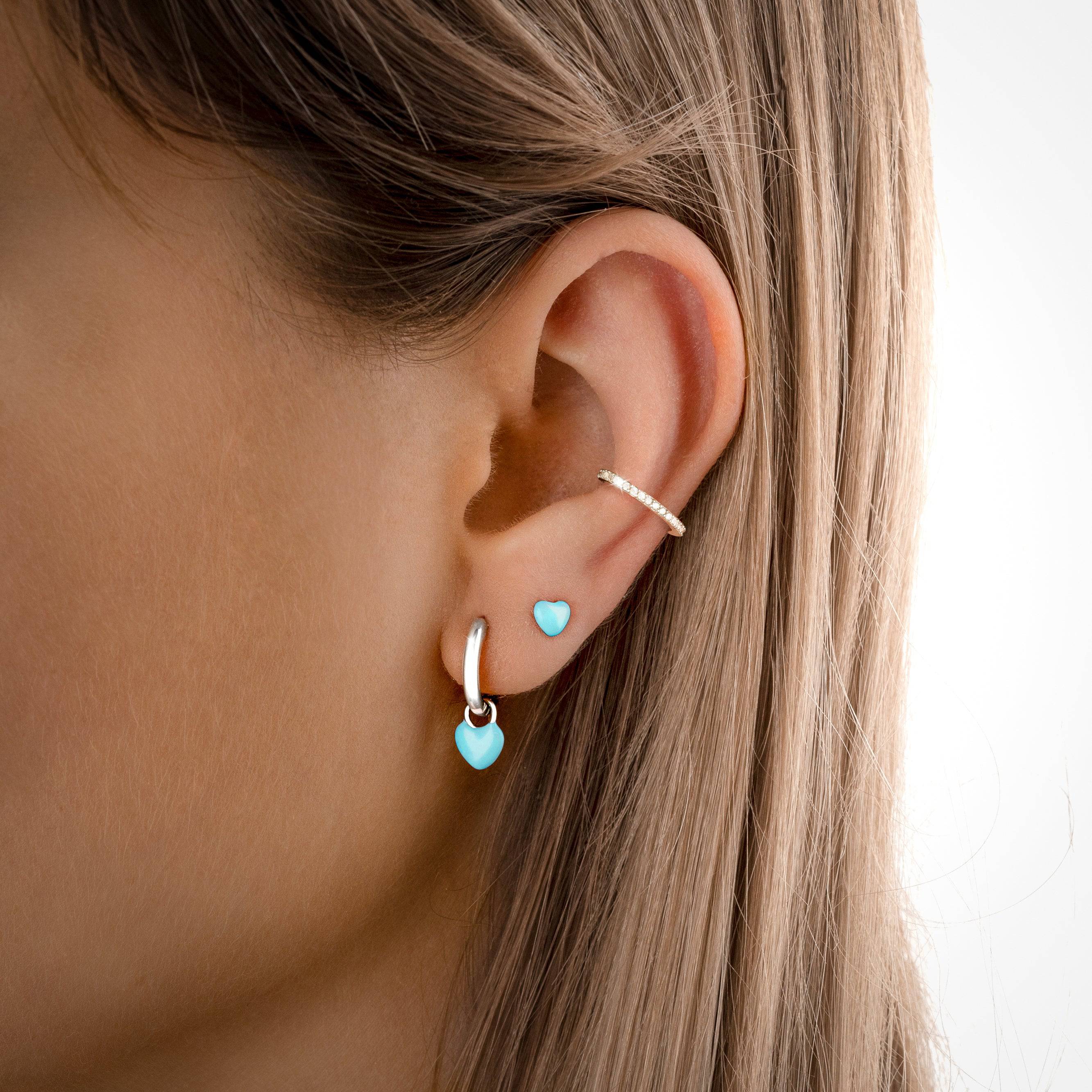 "Herz Ringe" Ohrringe - Emily Schmuck