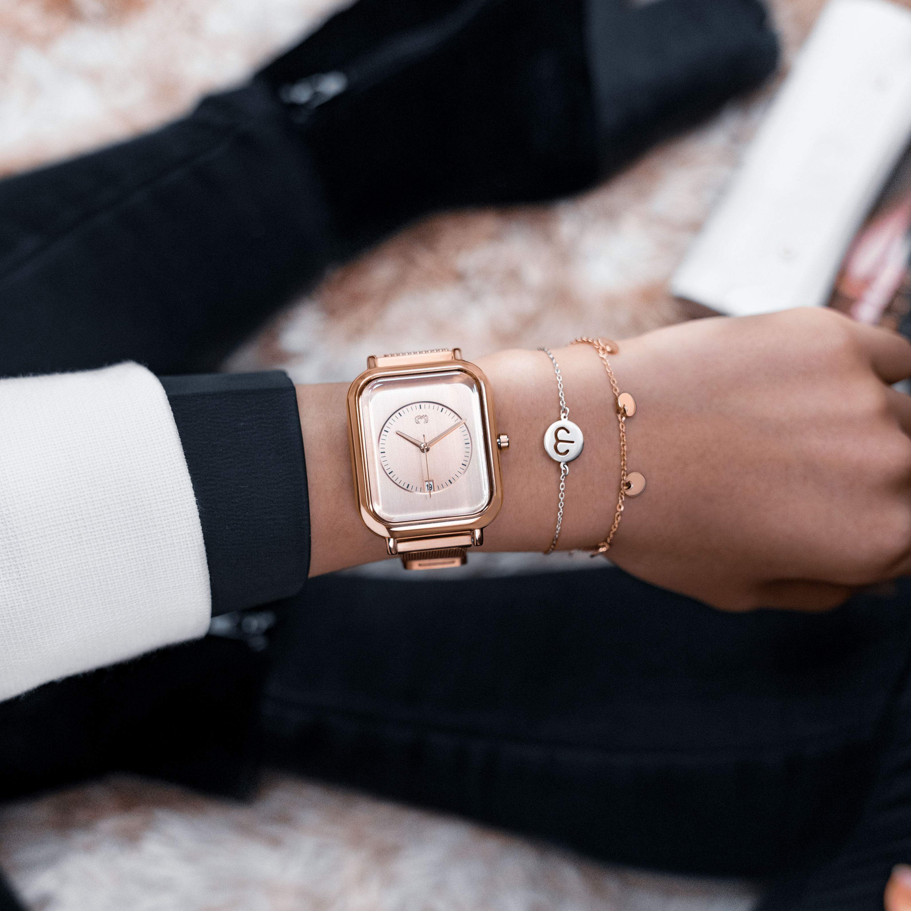 "i-Classic Watch" Uhr ~ Rosa - Emily Schmuck
