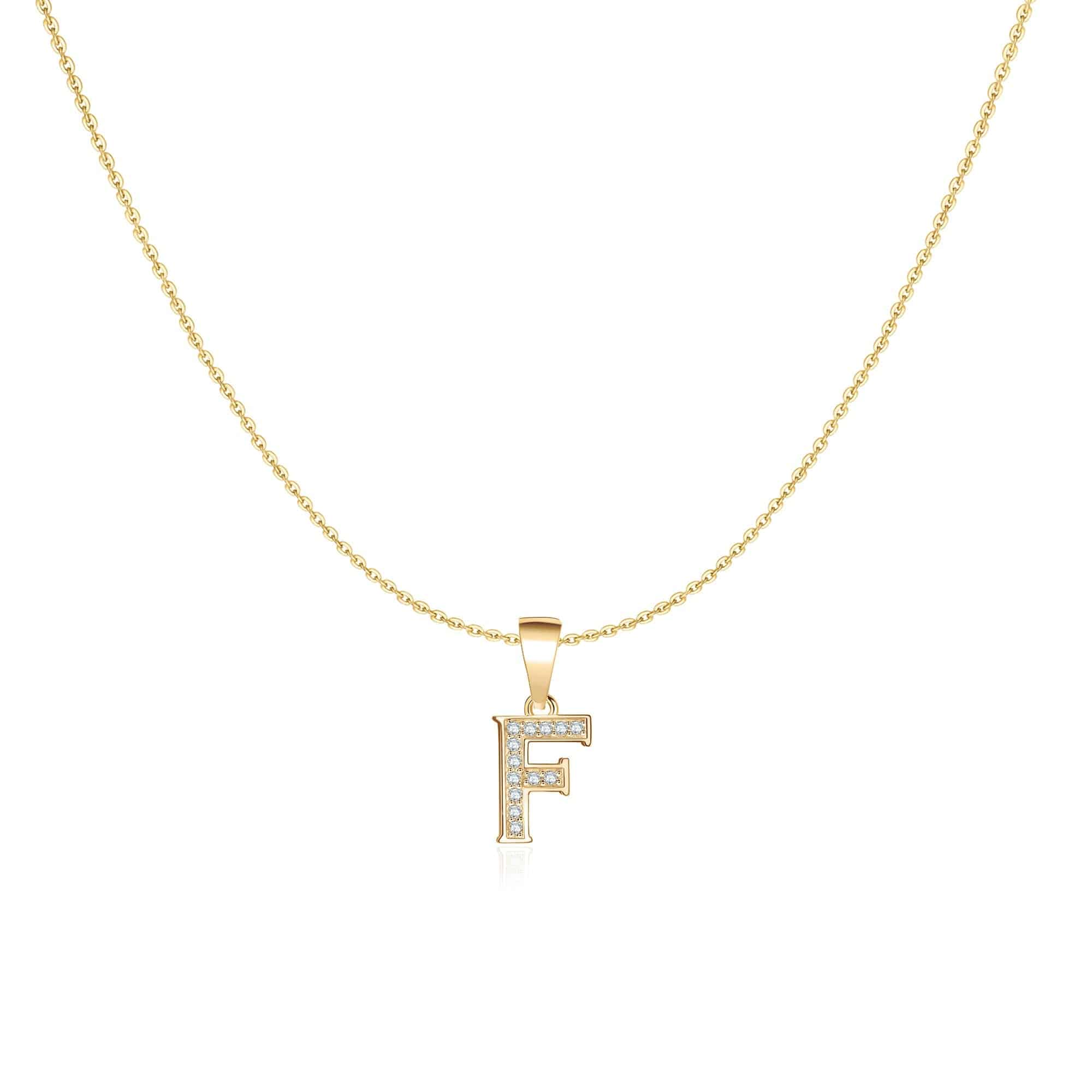 "Inicial Serif" Halskette - Emily Schmuck